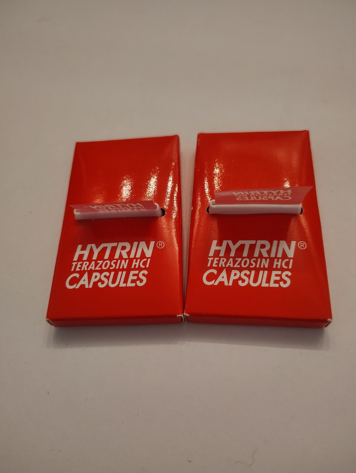 Rare Hytrin promotional Page Markers distributed by pharmaceutical reps