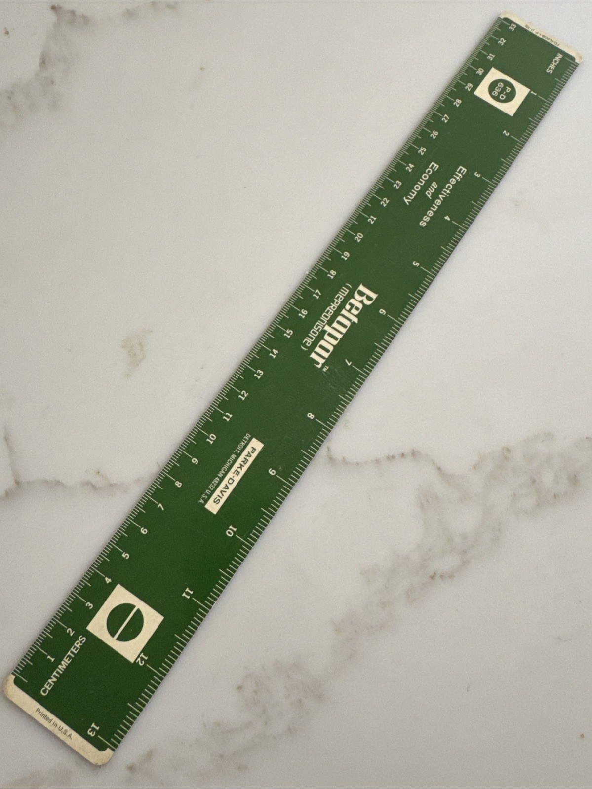 Betapar Meprednisone Advertising Plastic Ruler Drug Rep Pharmaceutical Promo
