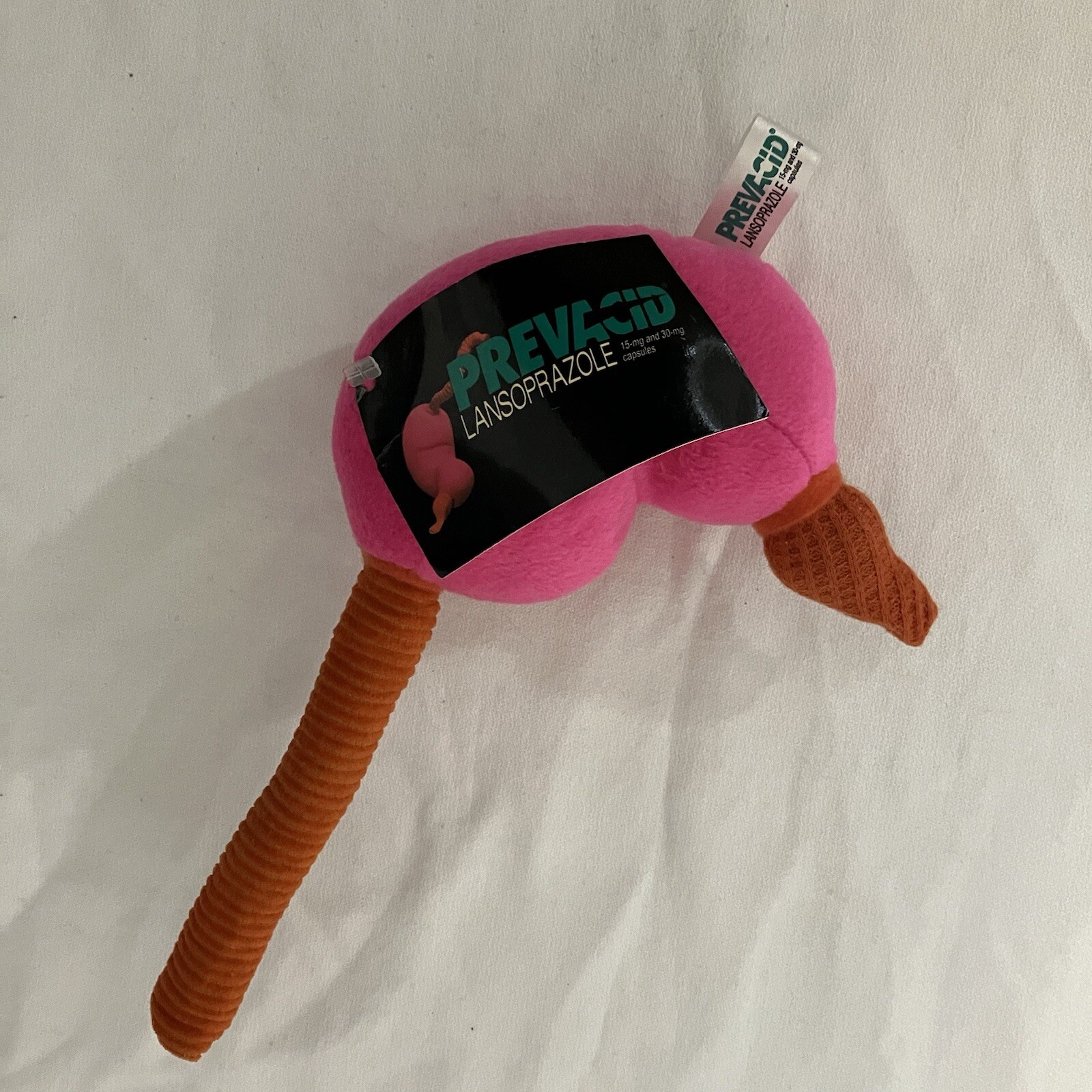 Prevacid Human Stomach Promo Advertising Plush Drug Rep Promo Stuffed Toy NWT
