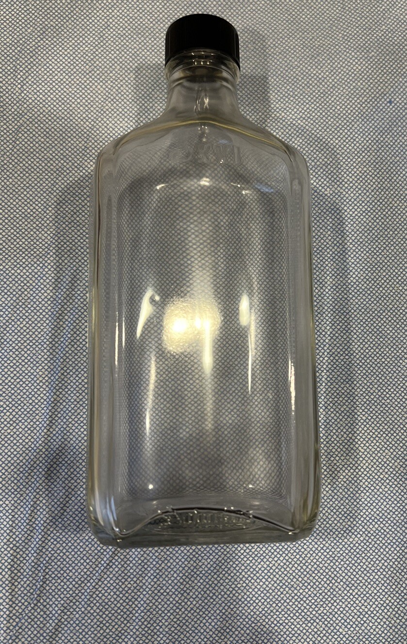 Vintage Duraglass NOS glass pharmacy 16 oz. medicine prescription Bottle