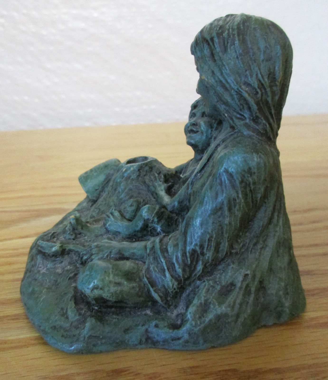 1992 Burroughs Wellcome Zovirax Drug Rep Advertising Pen & Pad Holder Figurine