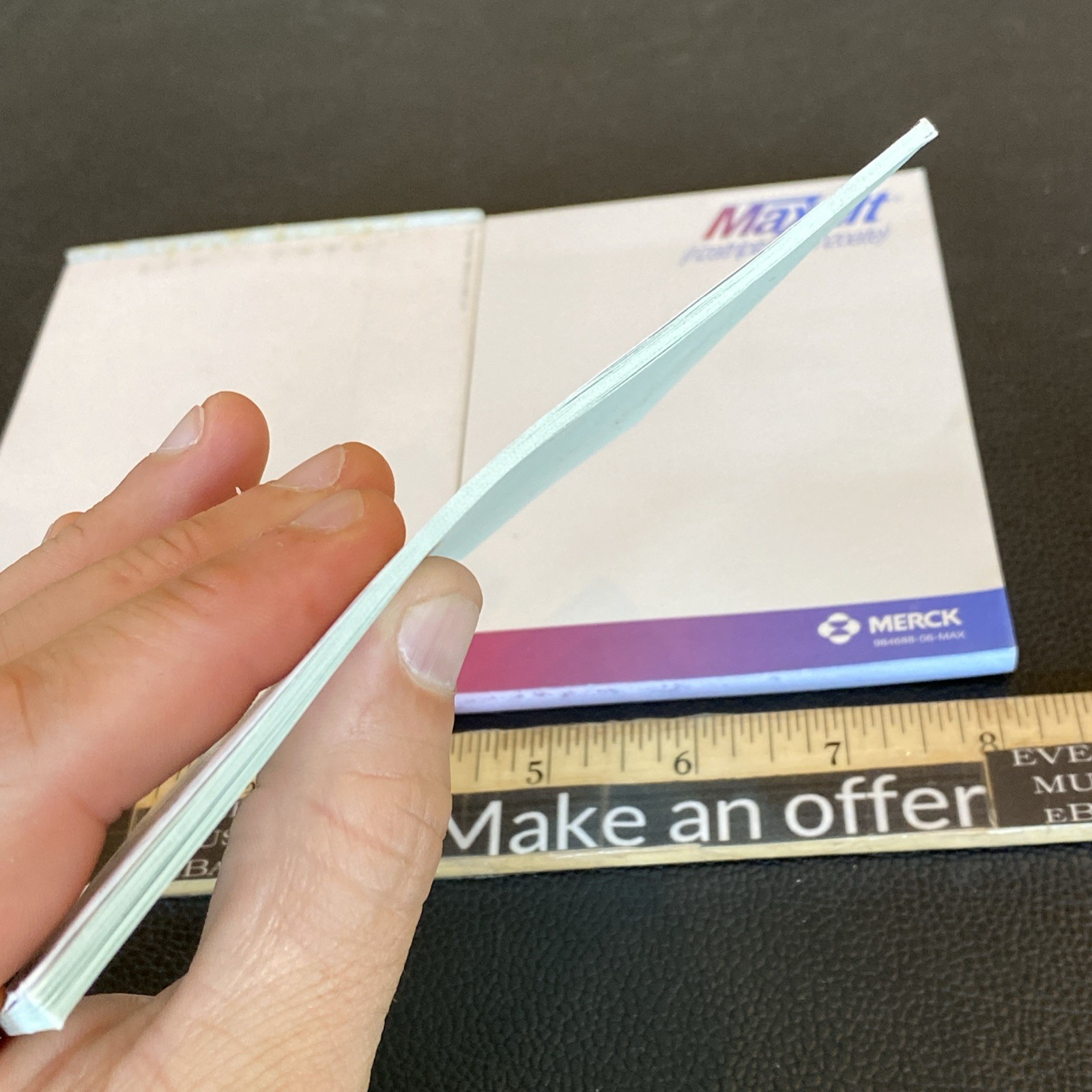 Lot 3 Vtg Pharma Drug Rep NotePad Merck Maxalt MSD Pfizer Celebrex Advertising