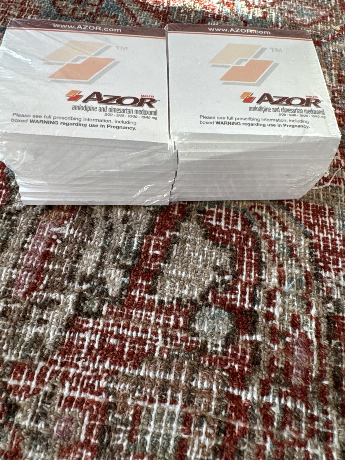 **RARE** AZOR TABLET DRUG REP NOTEPAD *LIMITED*