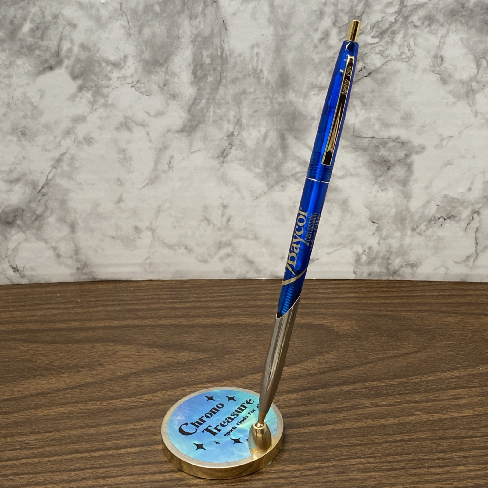 VTG Pharmaceutical Advertising Baycol Cerivanstatin BIC Clic Pen RX Rep WRITES