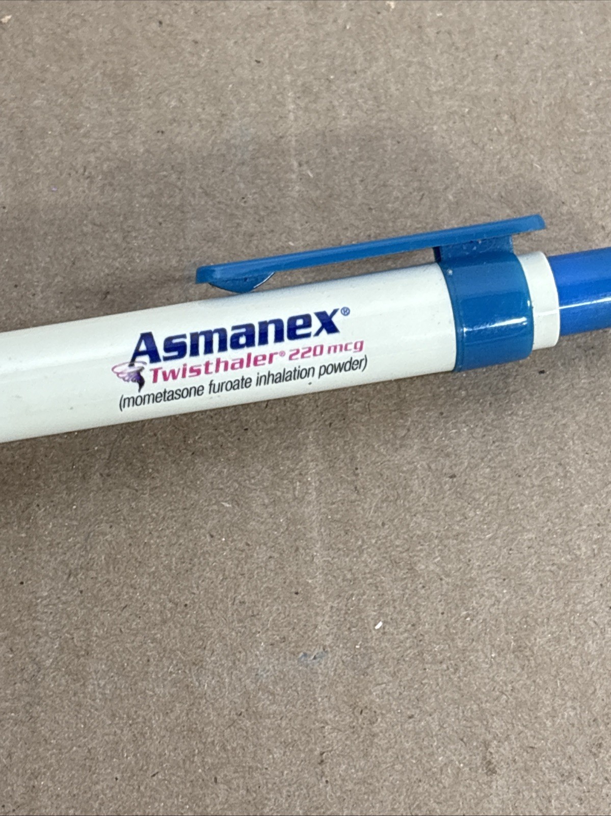 HTF Nasonex Pen Pharmaceutical Drug Rep Promo Bee Blue Promo
