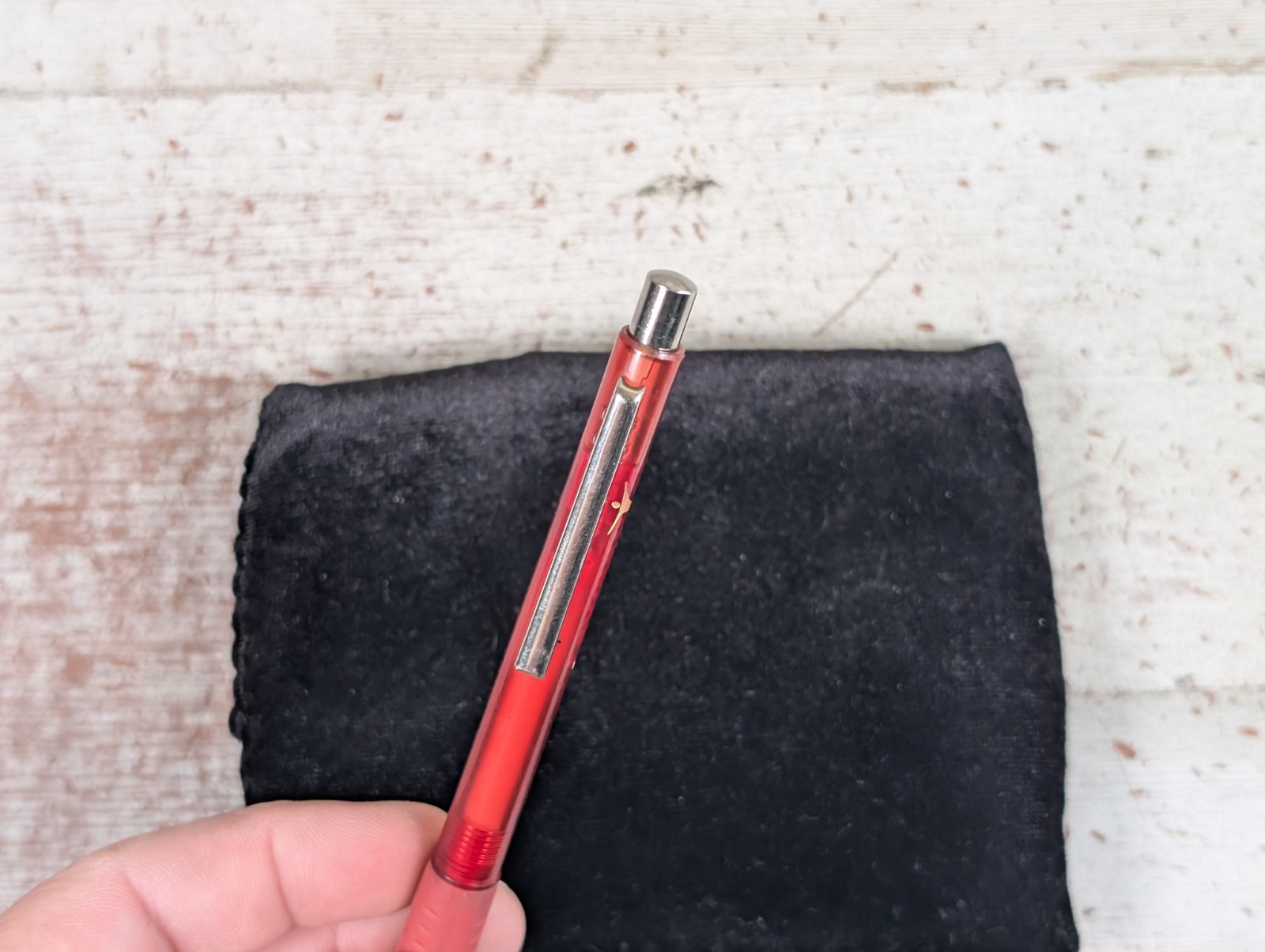 Lexapro Advertising Pen Red Translucent Black Ink Works Doctor Drug Company