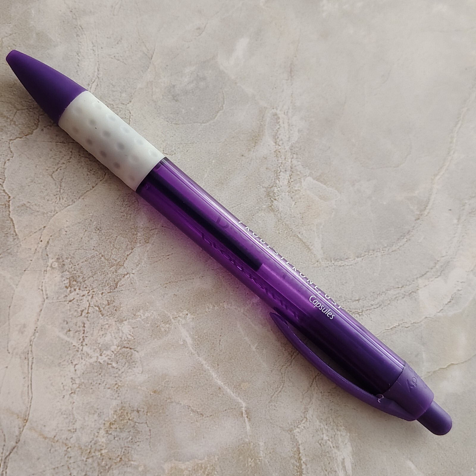 HTF Pharmaceutical Drug Rep Purple Pen Promethium Progesterone USP RARE