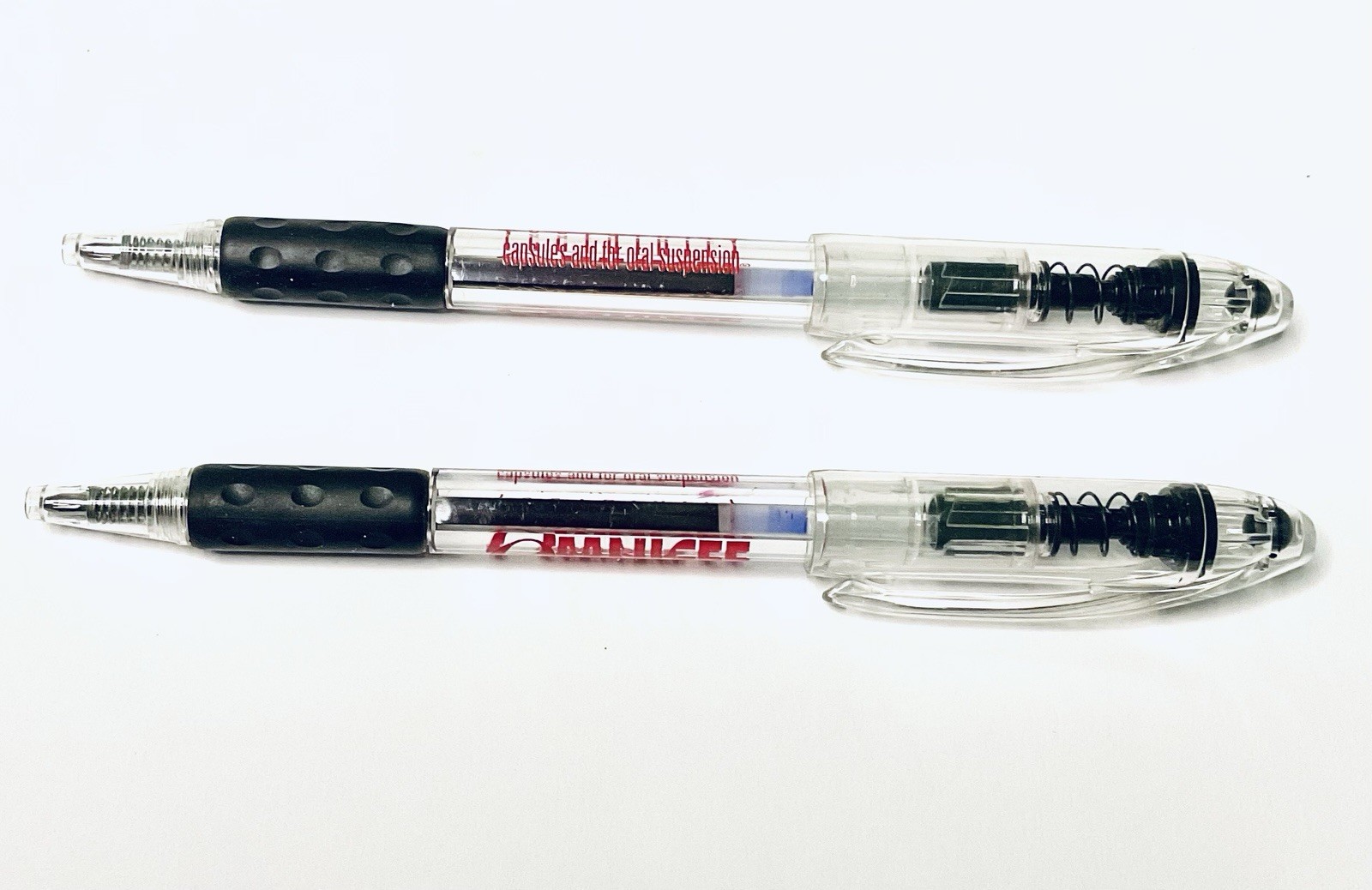 OMNICEF PHARMACEUTICAL REP PENS (2) RETRACTABLE REFILLABLE