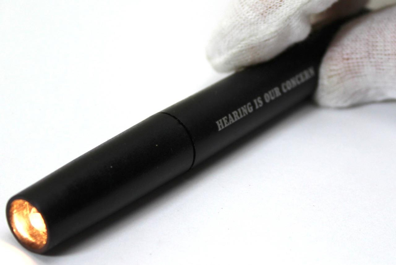 Vintage Adva Lite “HEARING IS OUR CONCERN” Exam Penlight Flashlight Made in USA
