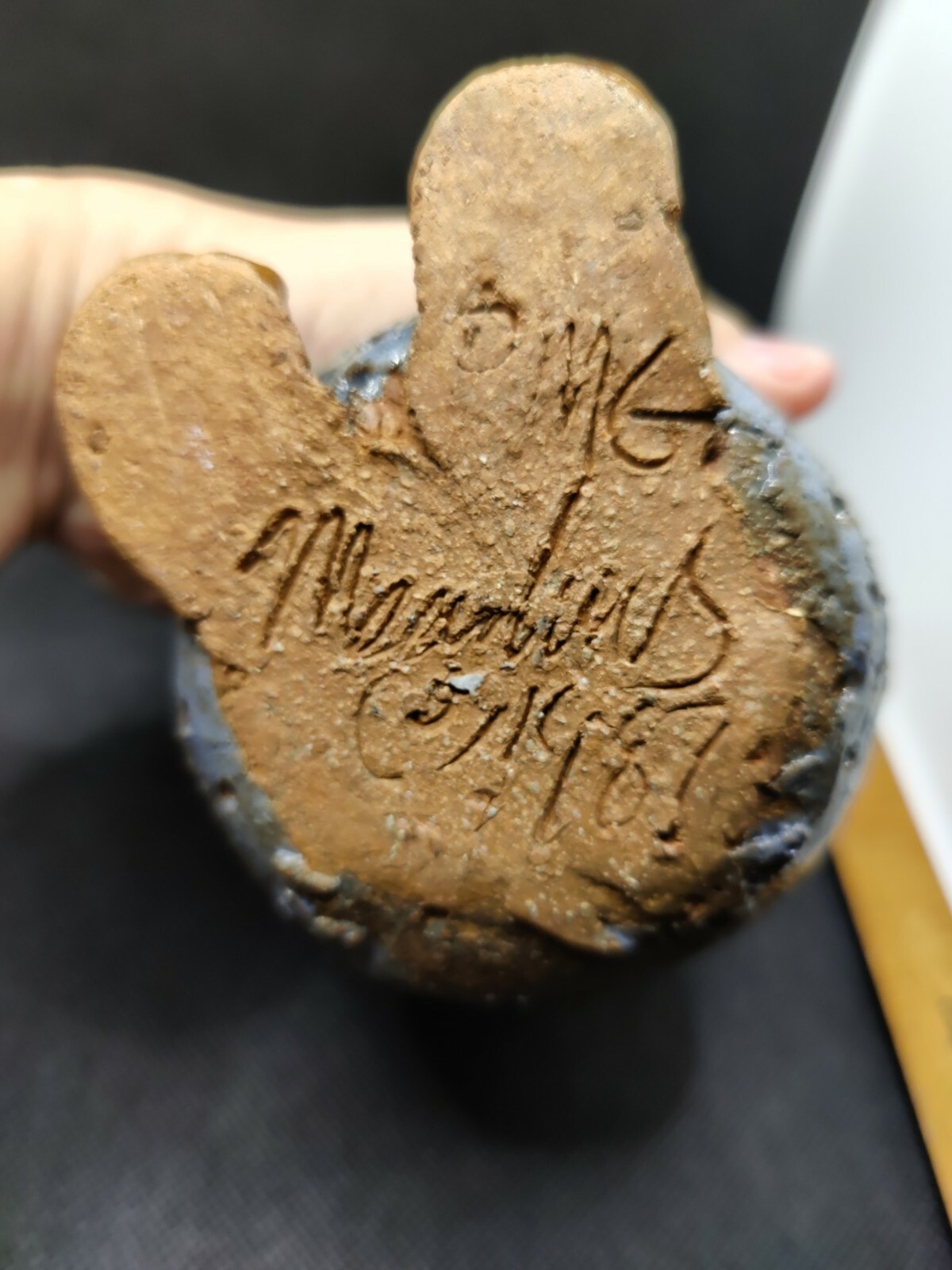 Pharmacist Pottery Figurine.