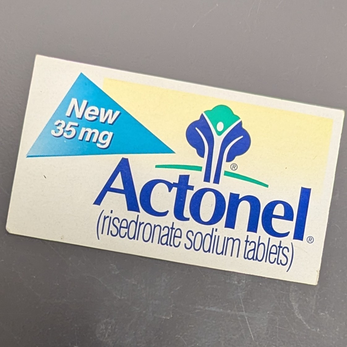 Drug Rep Pharmaceutical Advertising Promo ACTONEL Refrigerator Magnet 2″X 3 1/2″