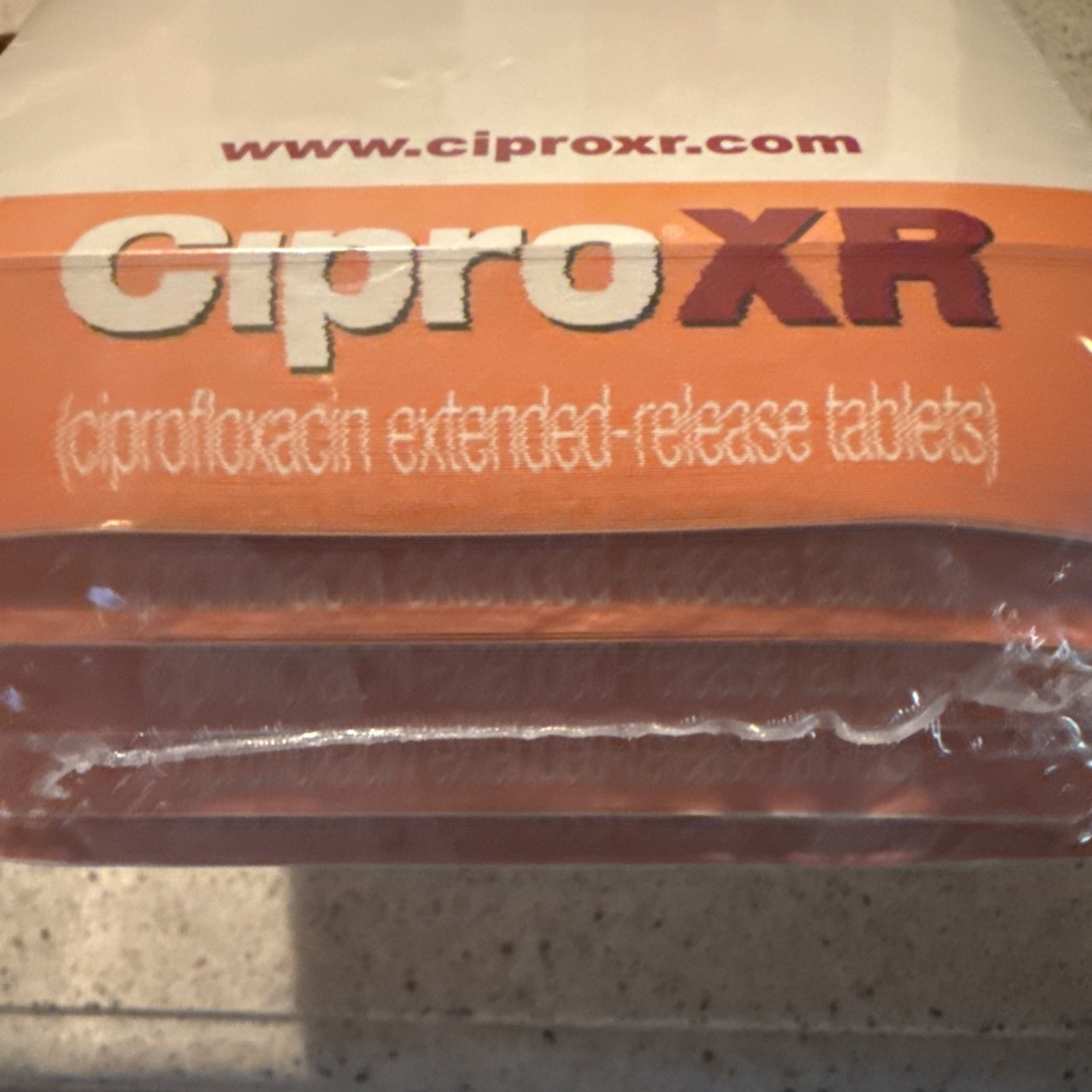 CiproXR Notes Drug Rep Pharmaceutical Sealed Block 5 Note Paper Pads