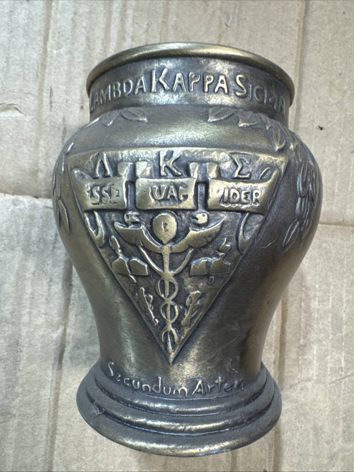 Vtg 1989 Schering Lambda Kappa Sigma 75th Anniversary Schering Mortar & Pestle
