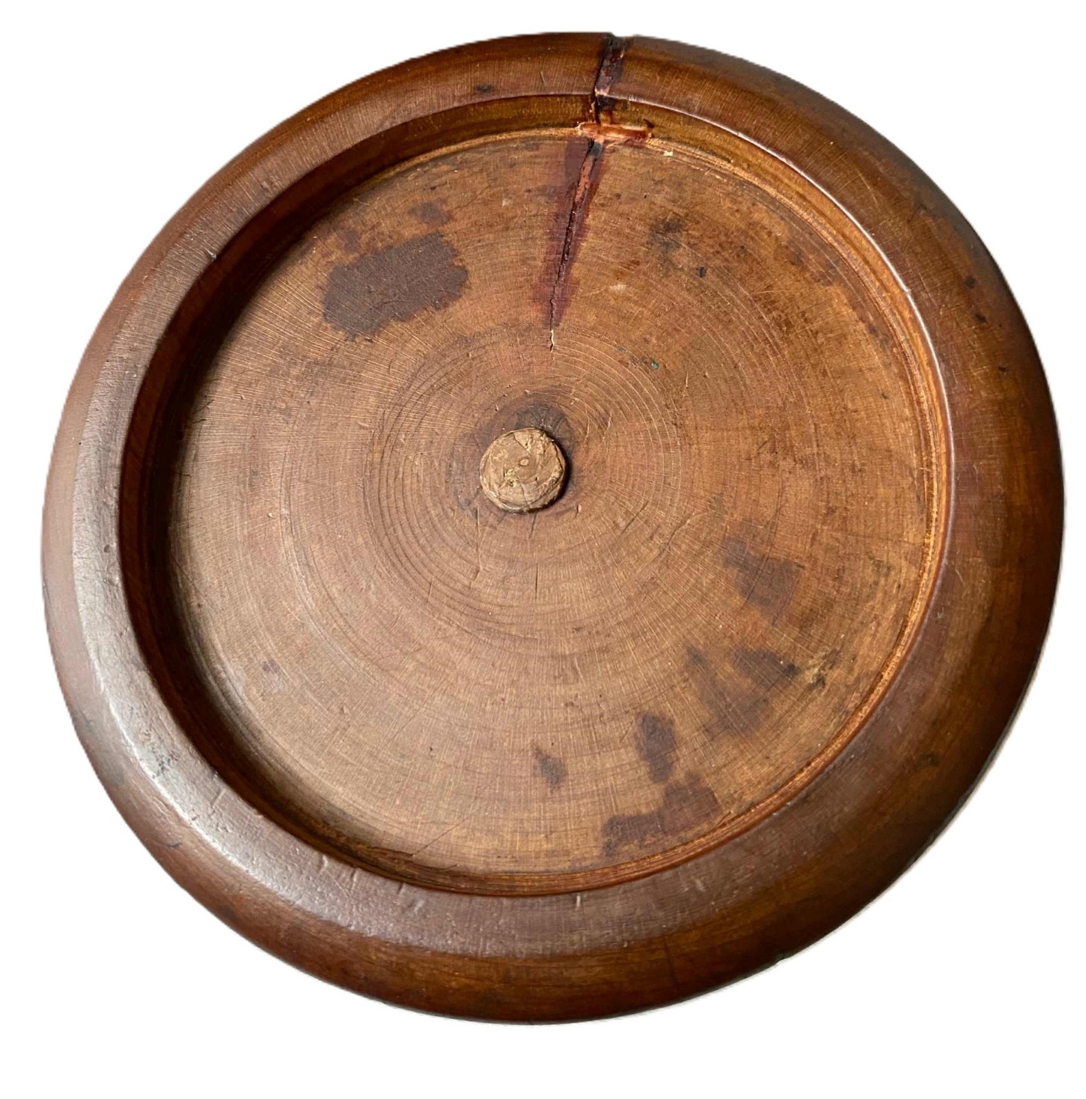 Antique Treen Apothecary Jar with Lid