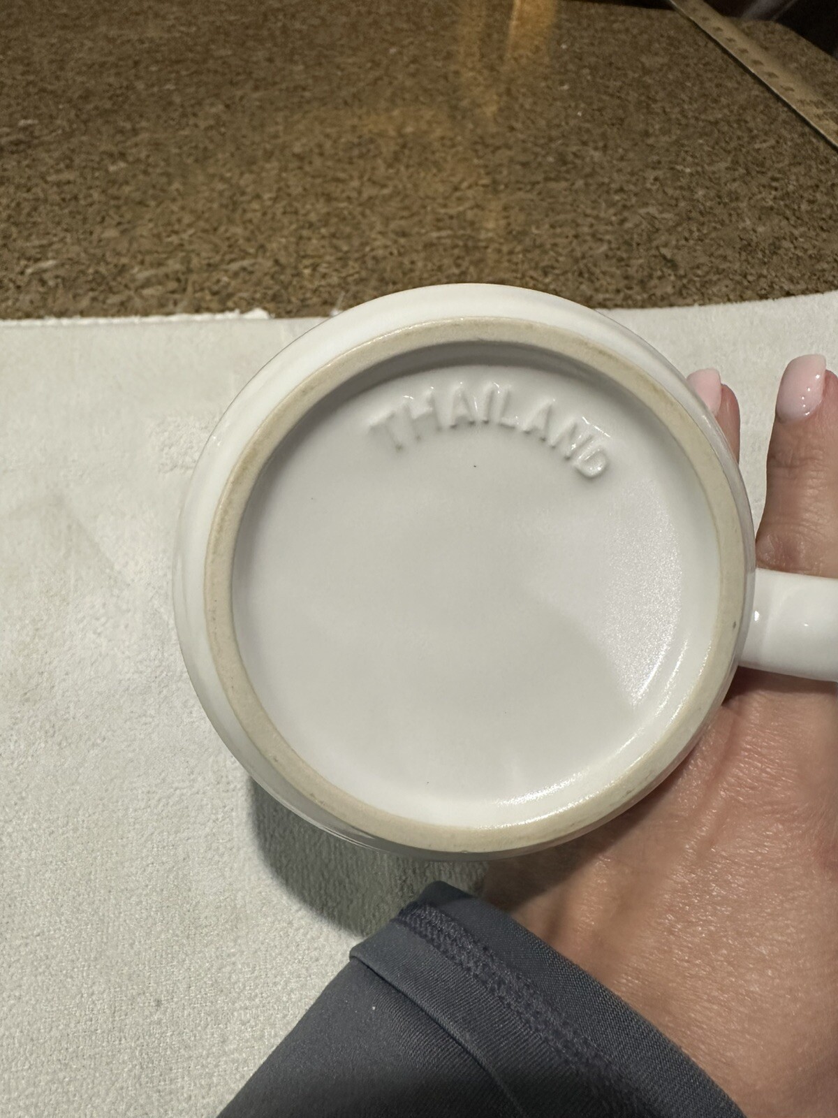 Coffee Mug White Blue Micardis®️