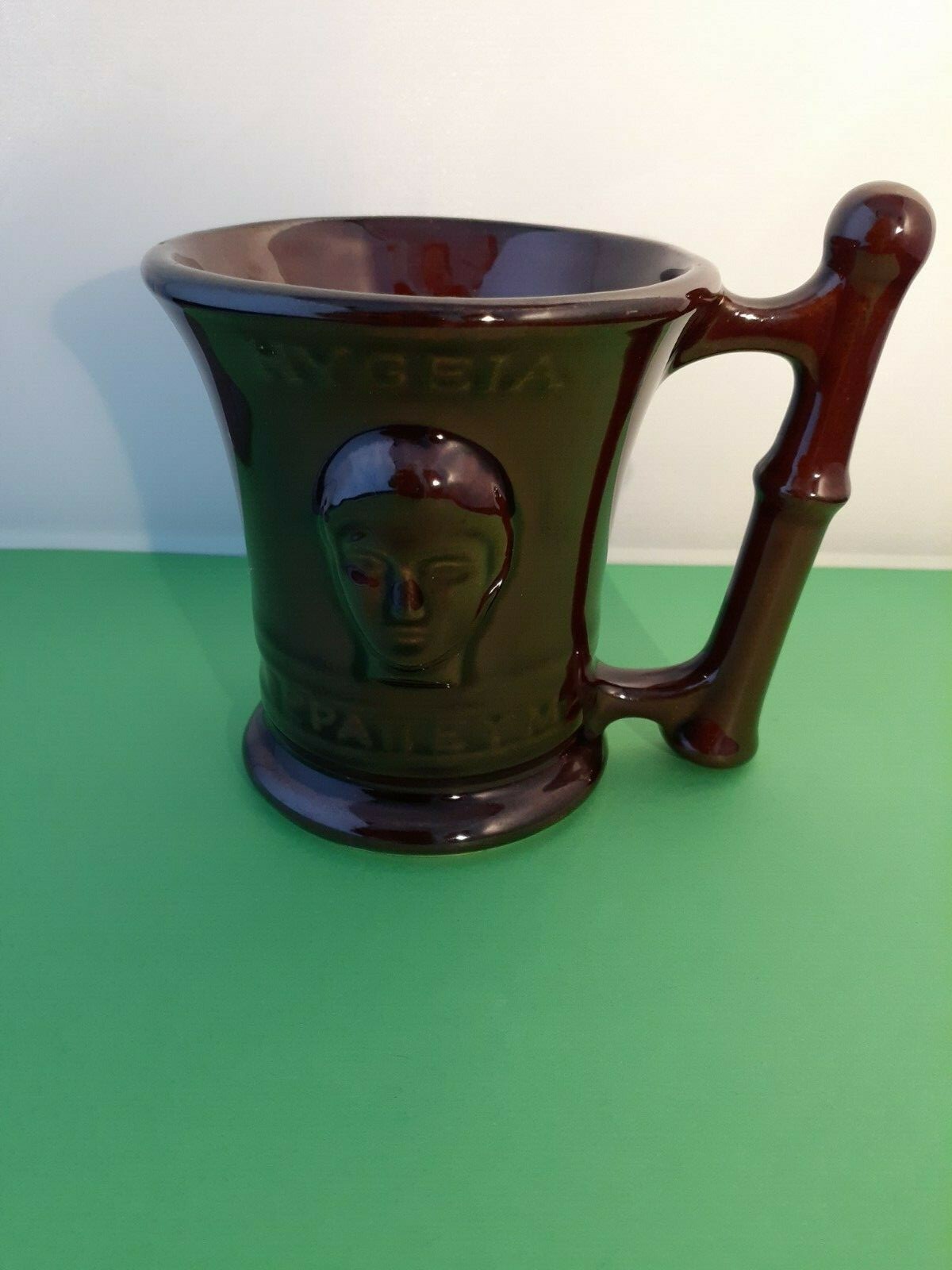 Vintage Brown Hygeia RX Coffee Mug