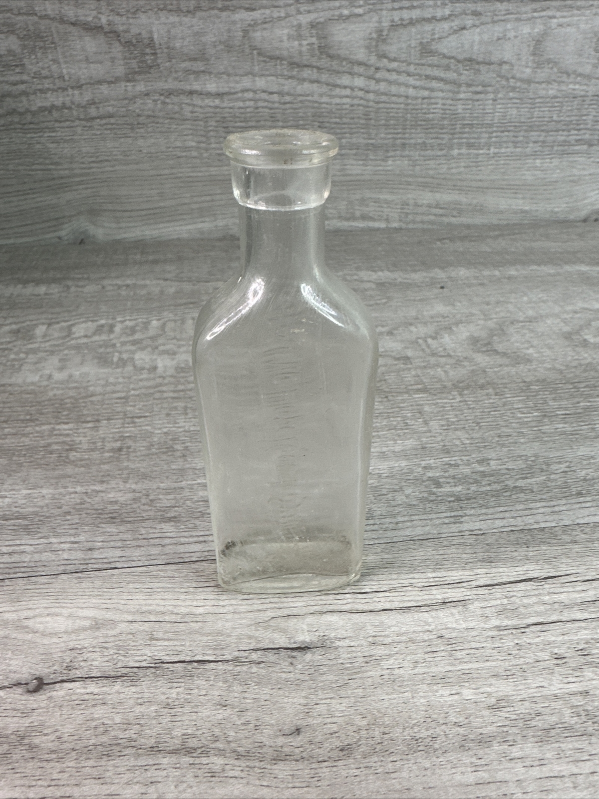 Vintage Early Glass Pharmacy Medicine Bottle Goff’s Cough Syrup