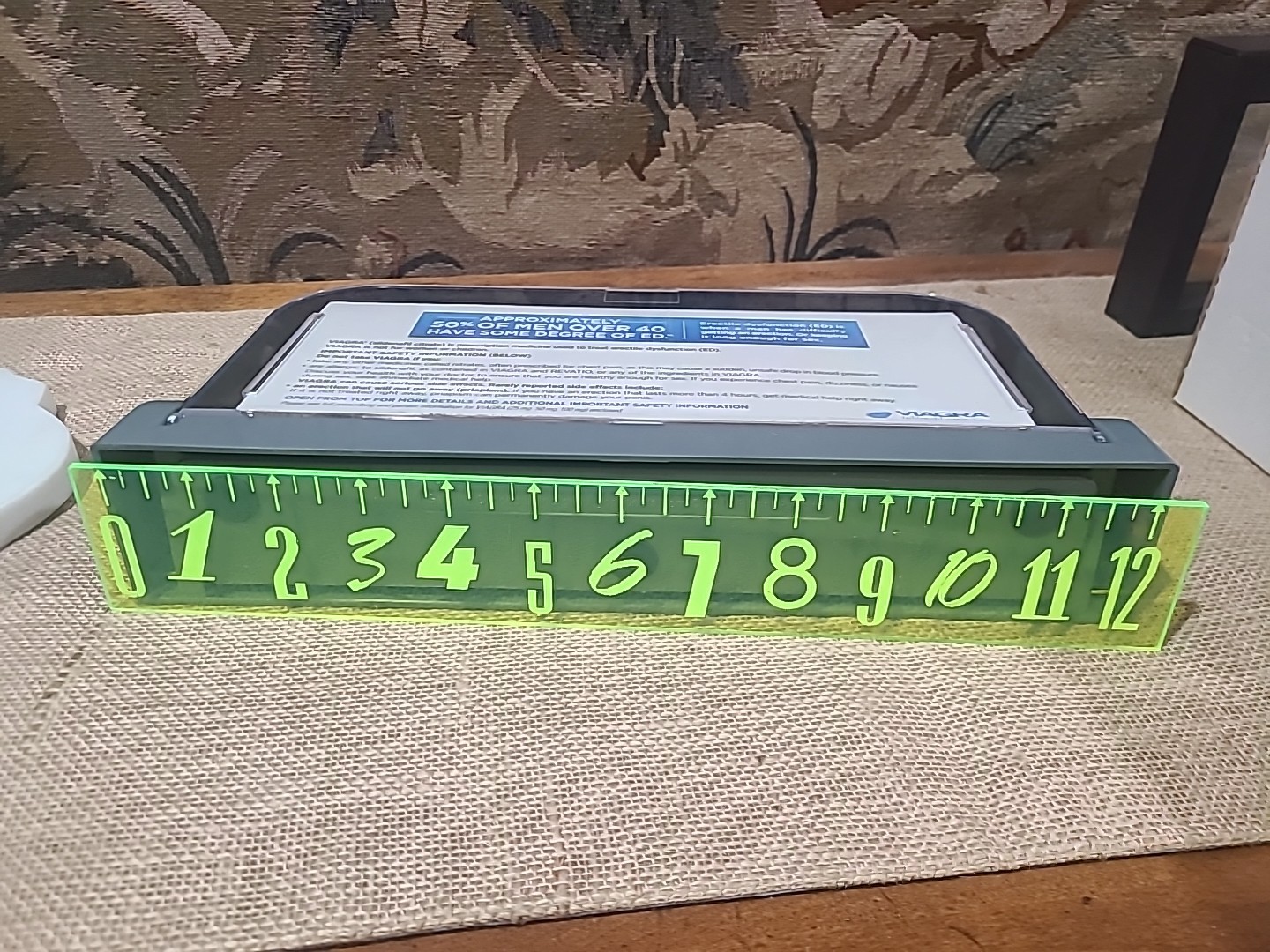 RARE VIAGRA Drug Rep Medical Display Big Pharma Penile ED erection assessment