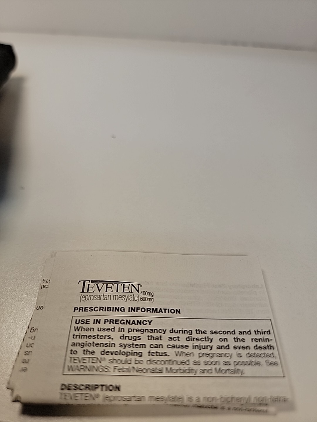 Pharma Drug Rep Teveten Collectible Adult Large Blood Pressure Cuff NEW