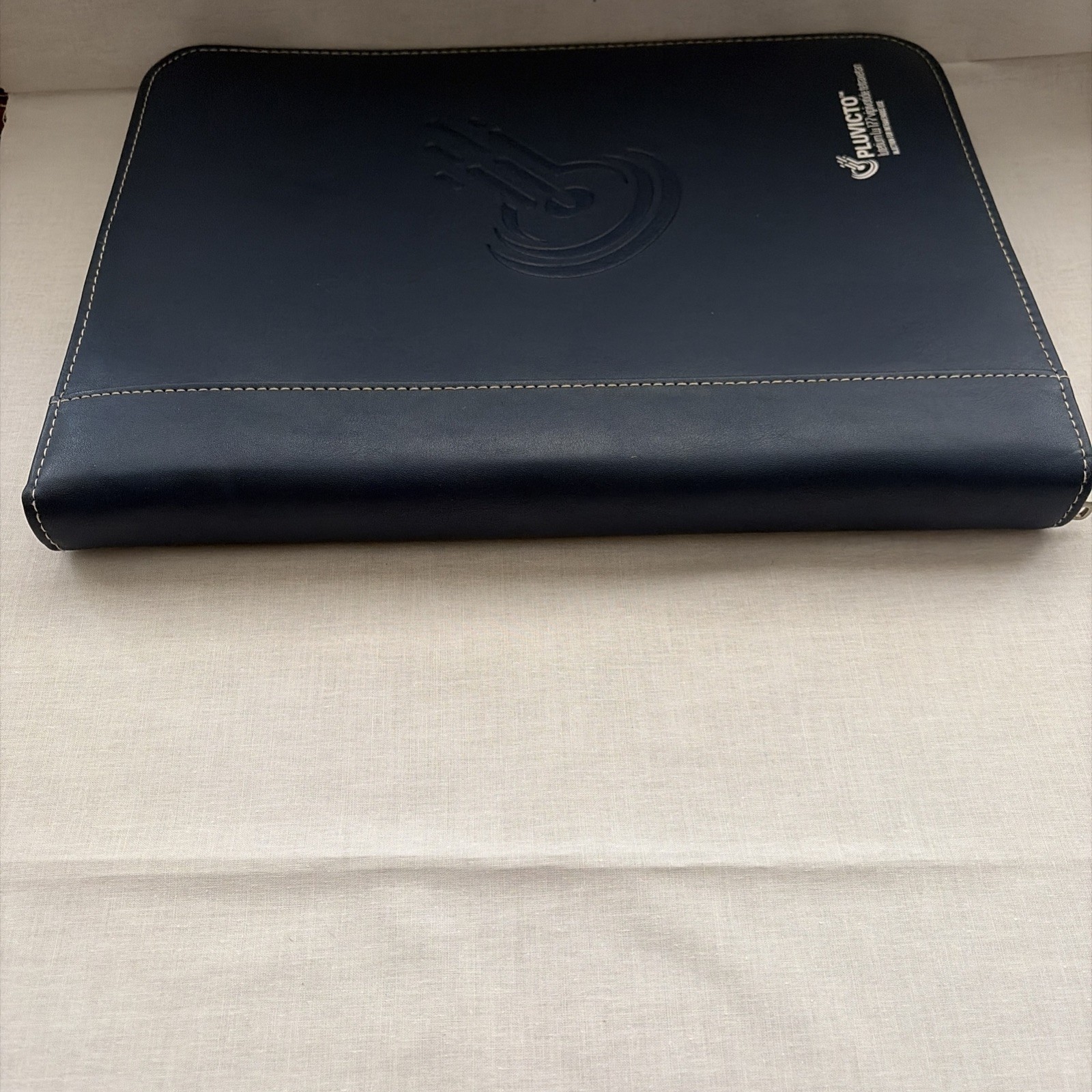 Drug Rep Pharma Item PLUVICTO Zip Up File Folder Binder without Notepad