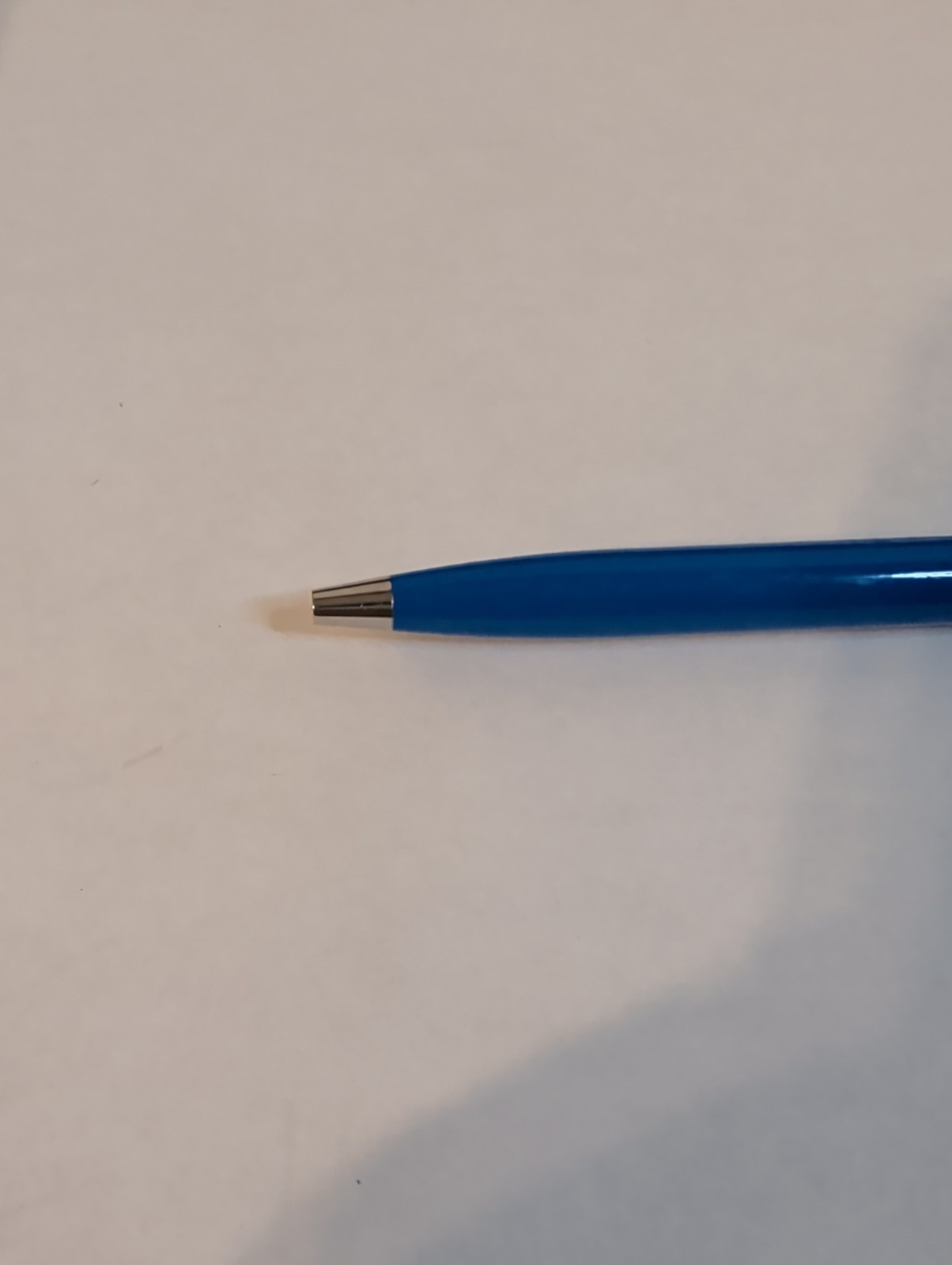 Zoloft Pharmaceutical Drug Blue Advertising Simple Clip On Click Rep Pen