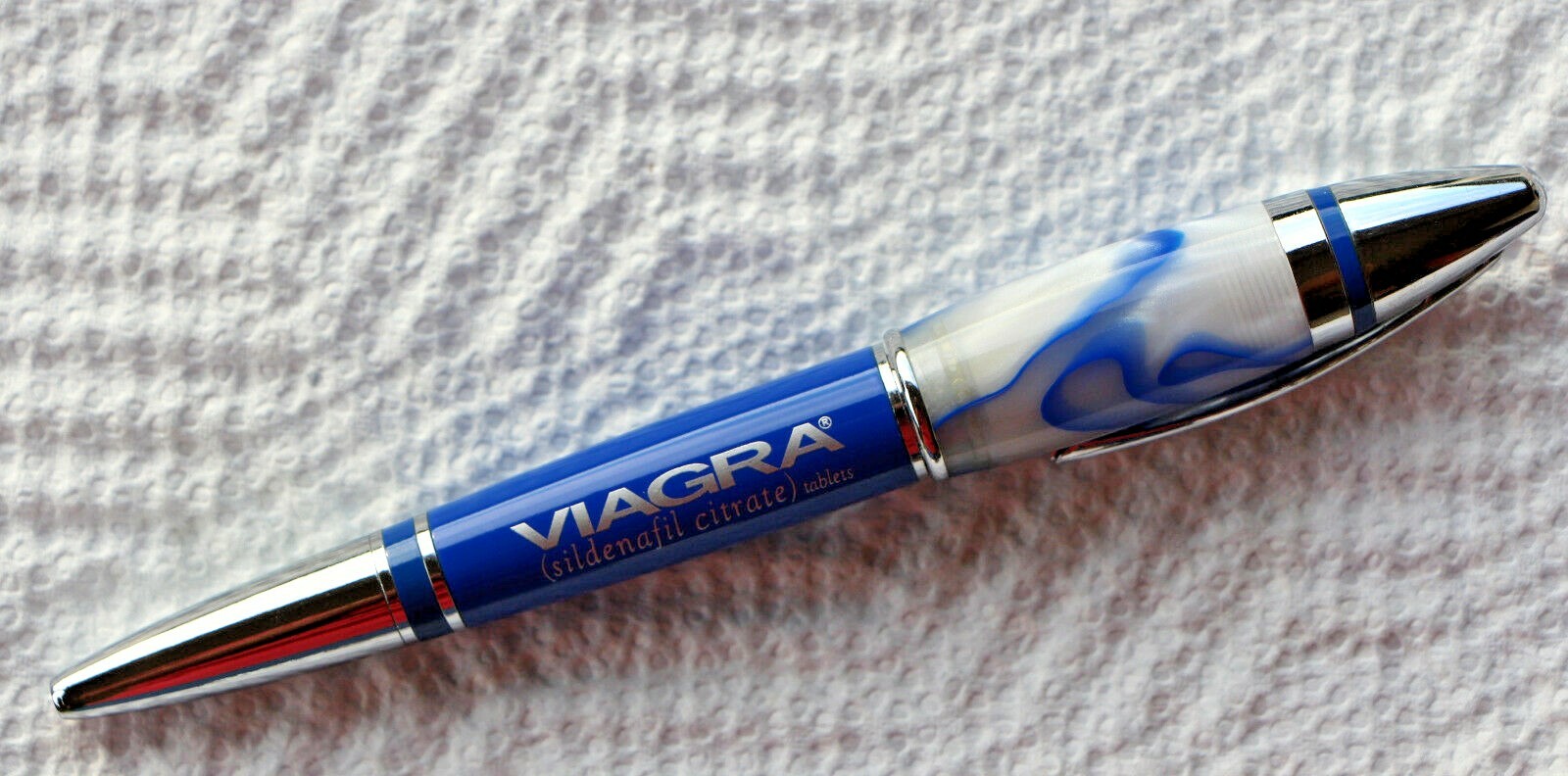2 Drug Rep Viagra Heavy Metal Pens With A Swirl in the Twist NEW