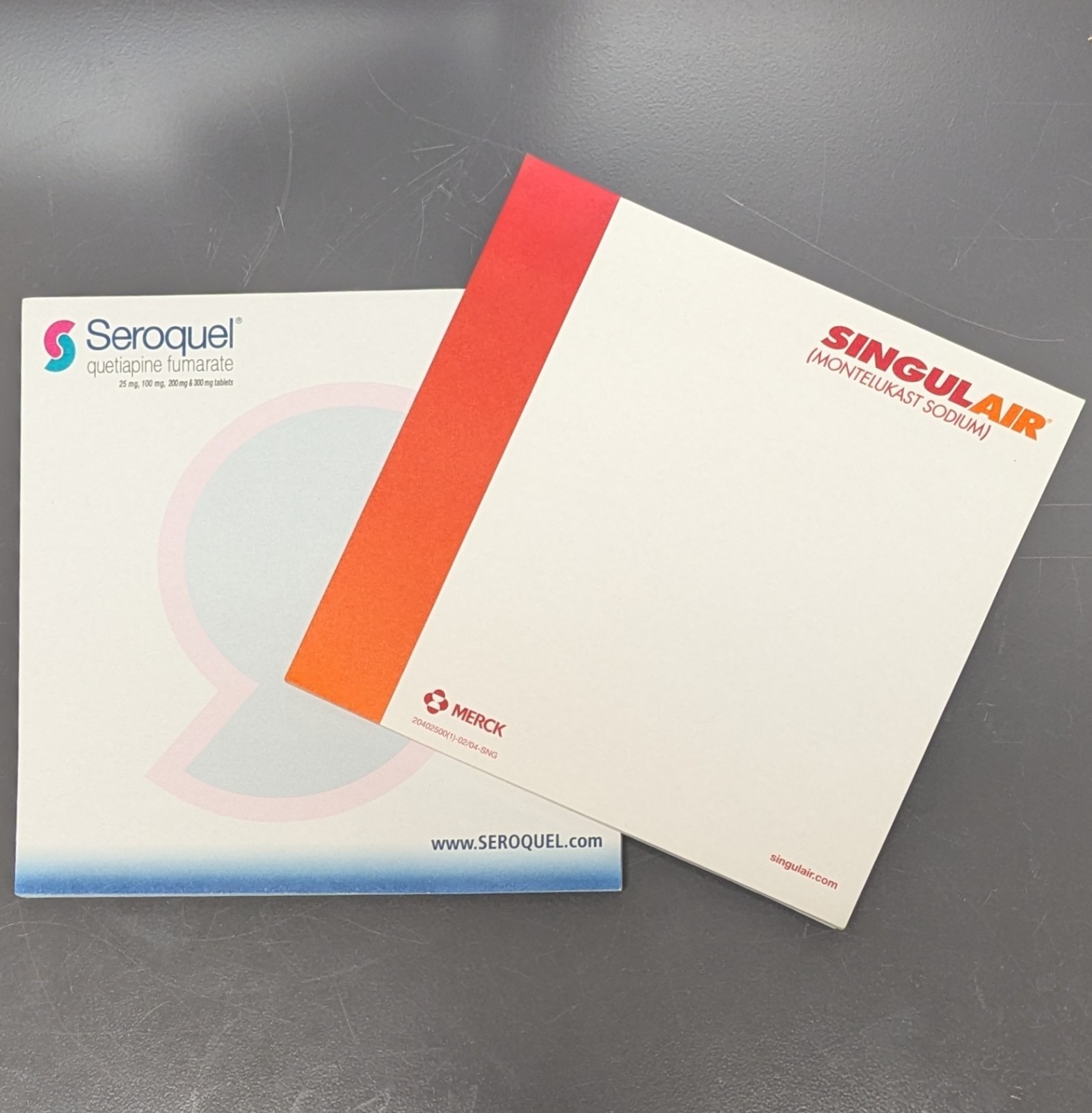 Drug Rep Pharmaceutical Advertising Large Notepad Promo Mixed Sticky Pads