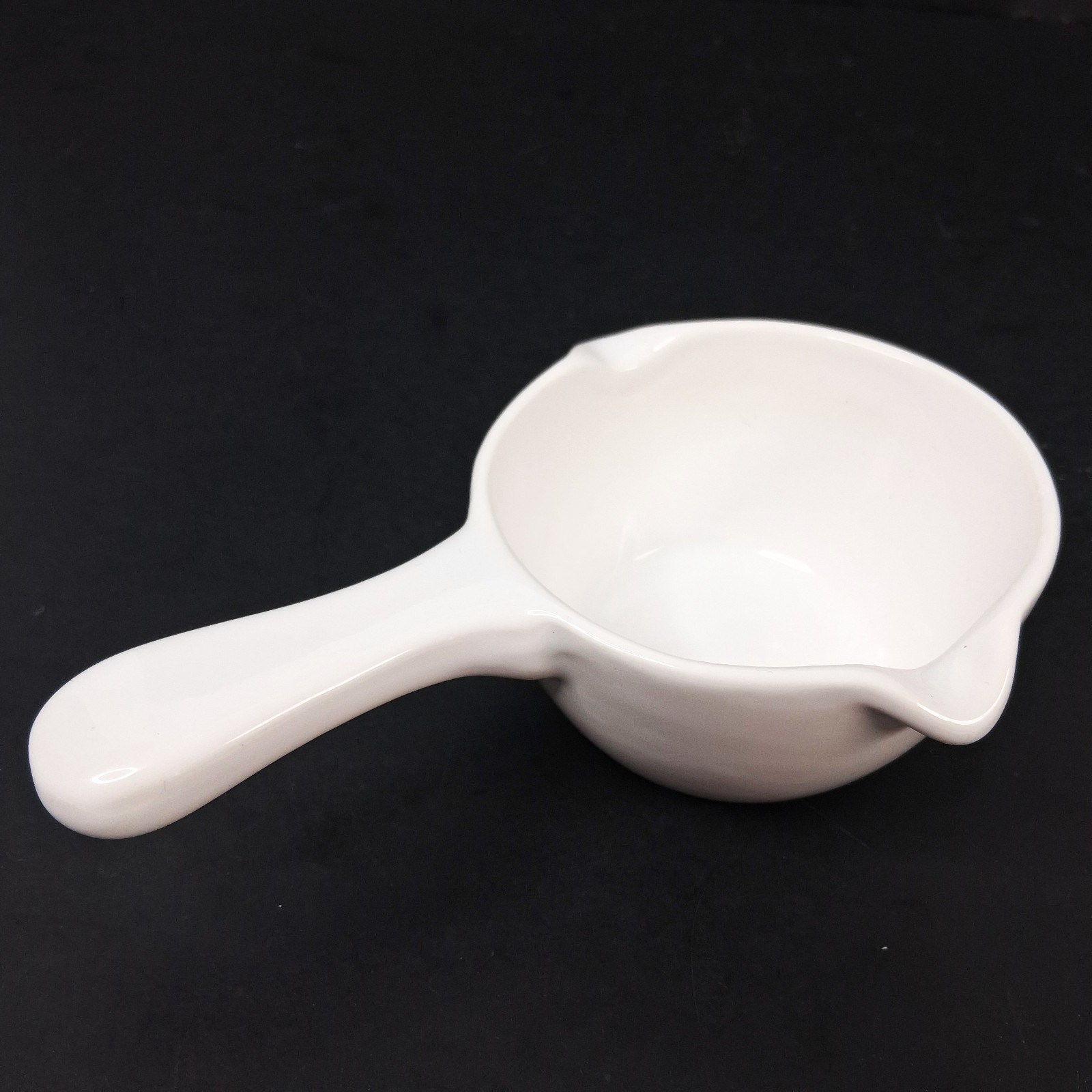 Vintage Ceramic Porcelain Lab Pharmacy Apothecary Cup Bowl Spout PORTUGAL