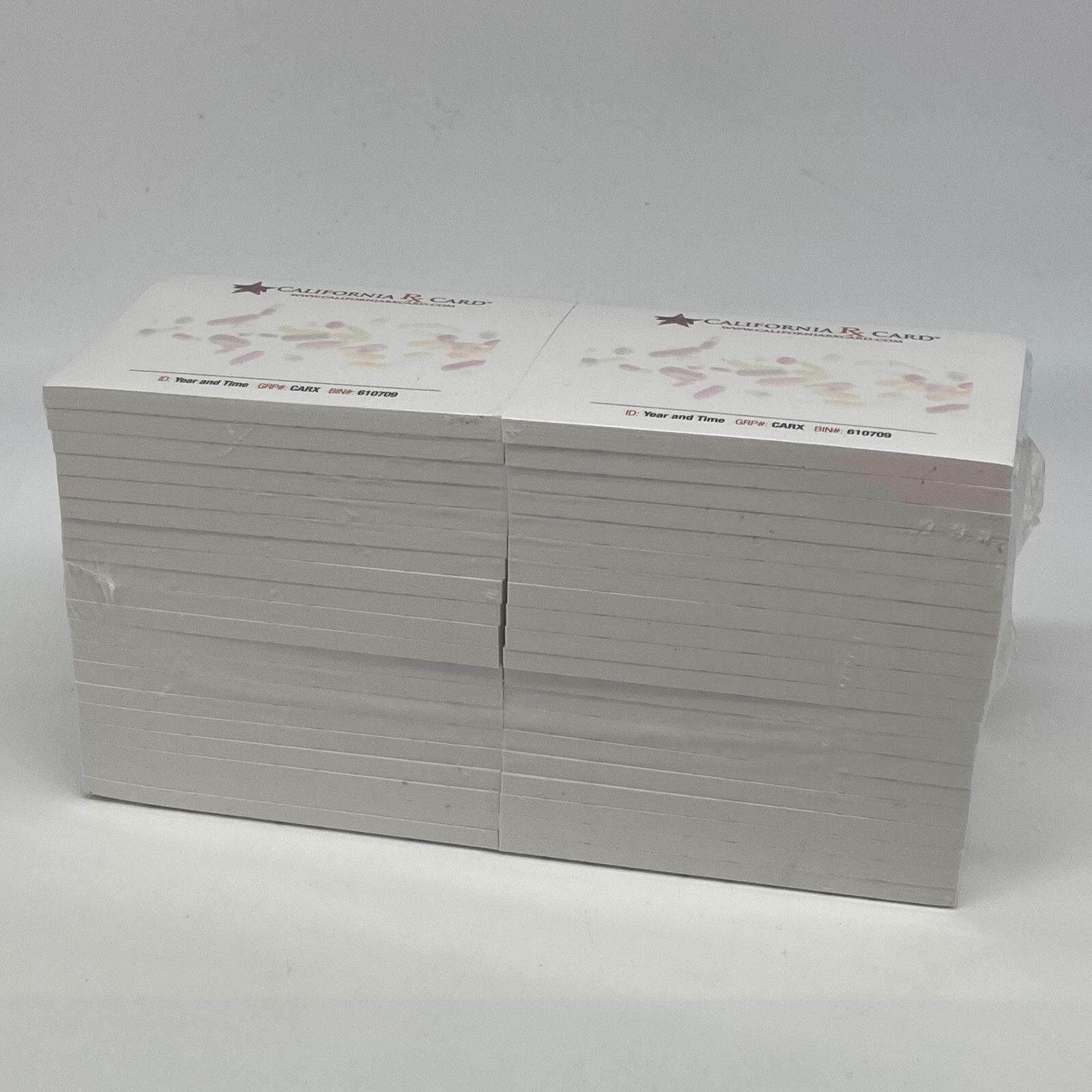 Lot of 40 Post-it Note Sticky Note Pads California Rx Card Medical Pharma Ad NEW