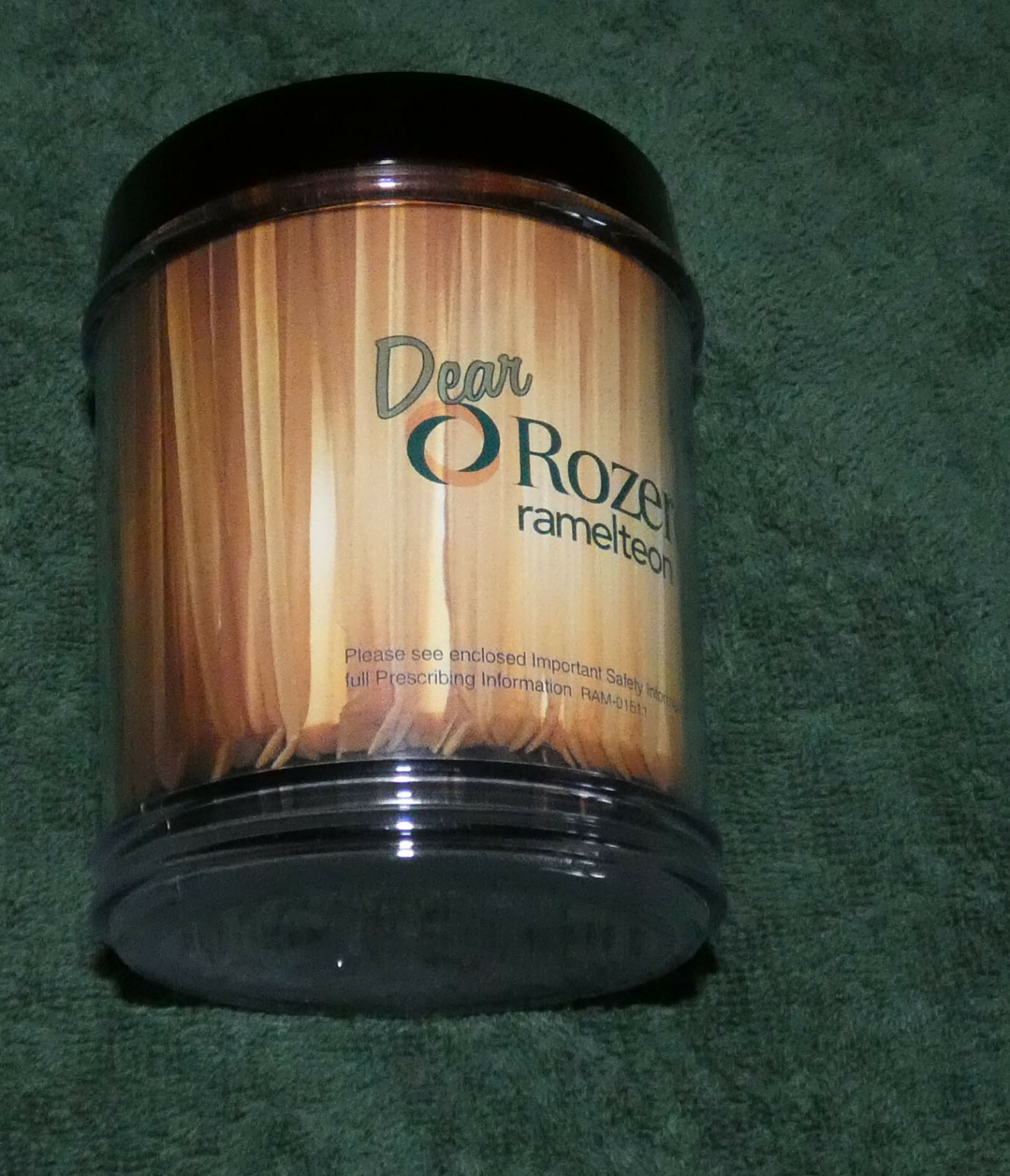 Drug Rep Collectible Rozerem Cup, Licoln, Beaver, Diver, Ramelteon – USA Made