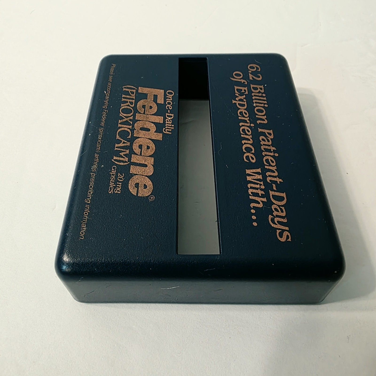 Rx, Pharmacy Feldene Post-It Note Pad and Paper Weight Promotional Advertising