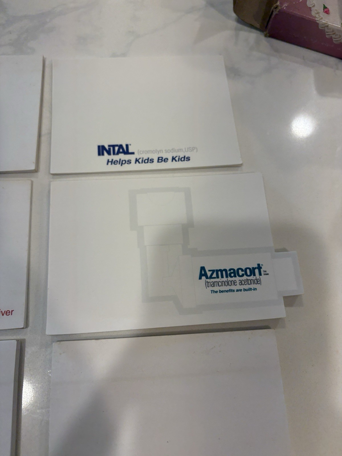 Drug Rep Pharma Swag Lot of Mixed Note Pads Lovenox Biogen Azmacort Intal Zagam