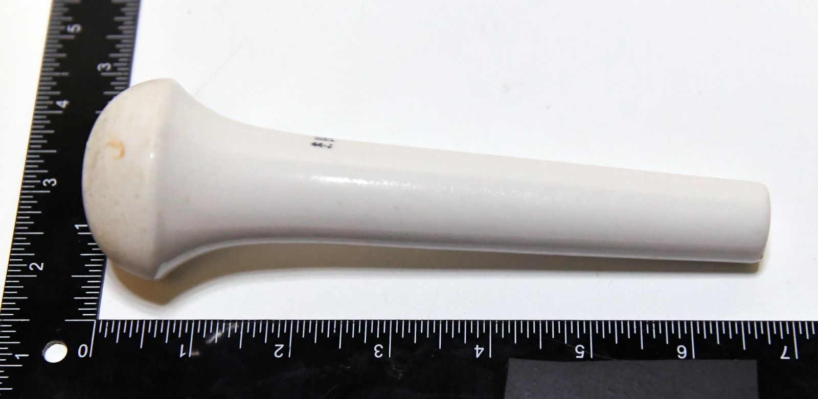 LARGE COORS 522-4 MORTAR AND PESTLE WHITE CERAMIC