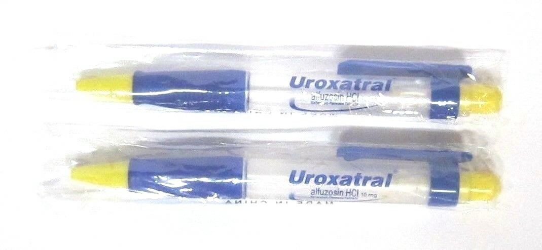 Drug Rep UROXATRAL Collectible Pens x 2 RARE