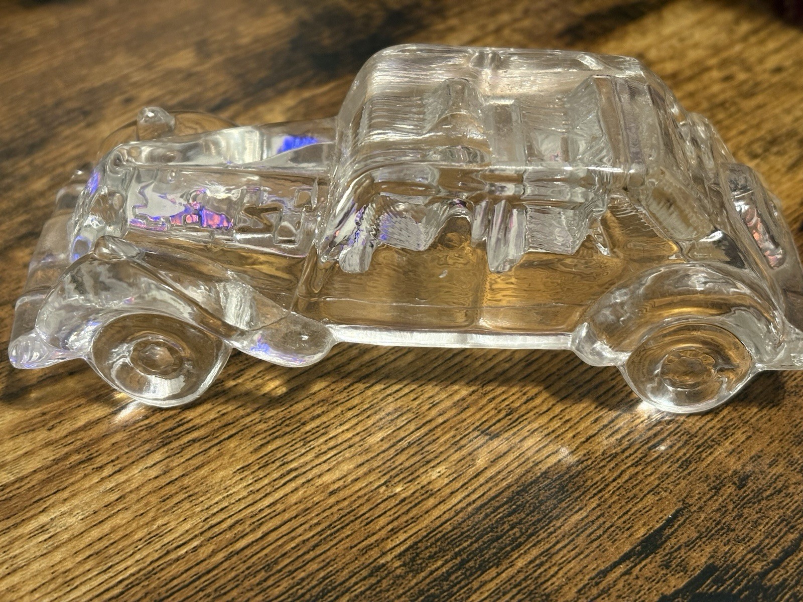 Vintage Tylox Pharmacutical / Drug Rep Promo Glass Car – Rare
