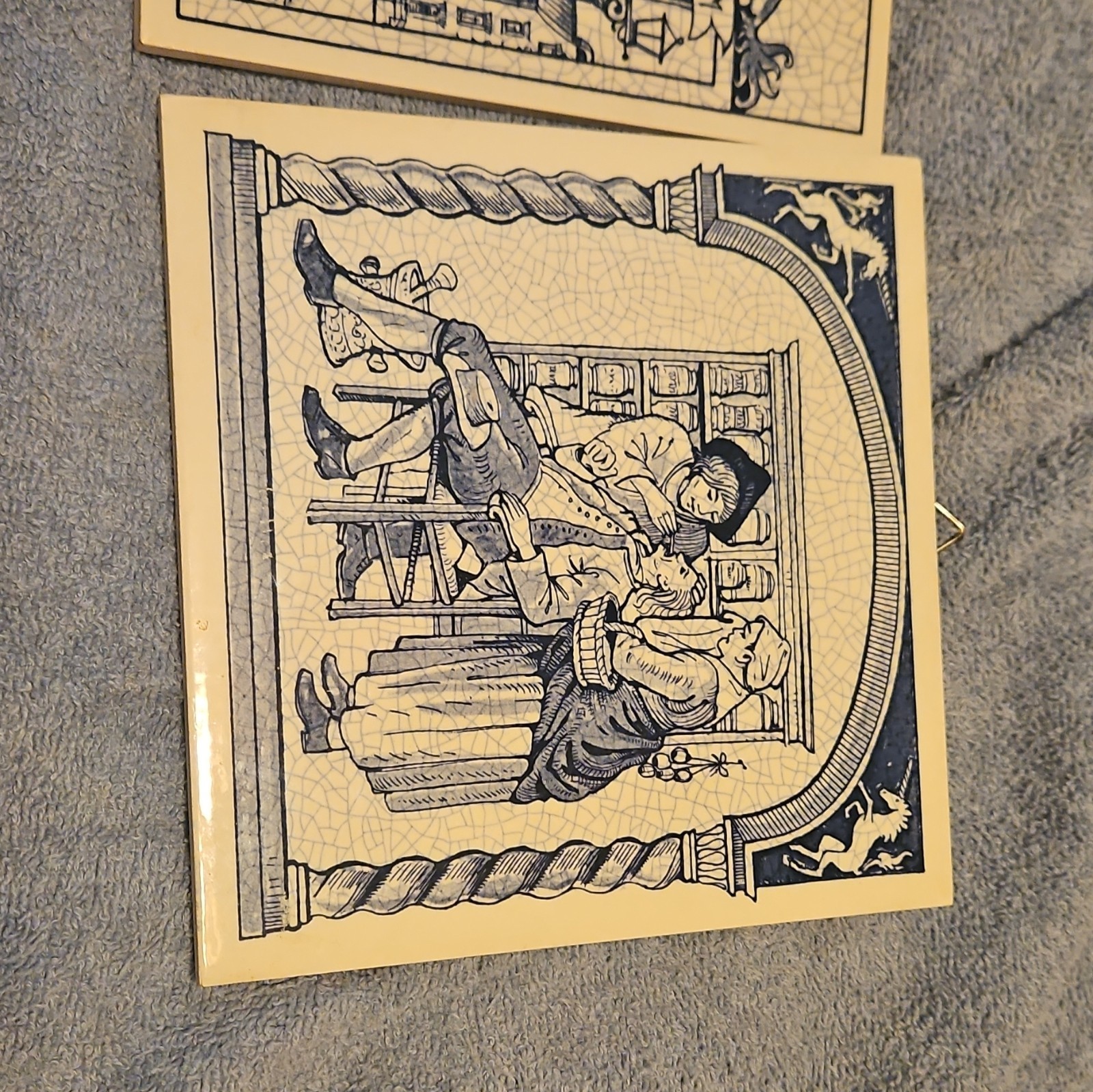 Burroughs Wellcome & Co. Pharmacy Scholarship Program Delft Tile Lot