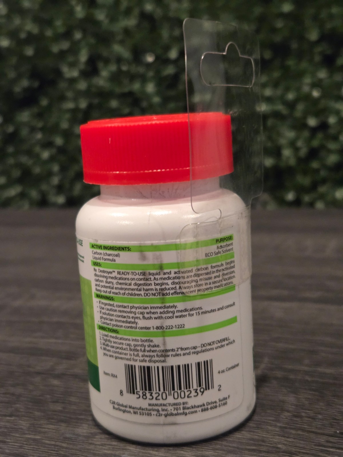 Rx Destroyer Drug Disposal Bottle Pharmaceutical Disposal New Dirty Exterior