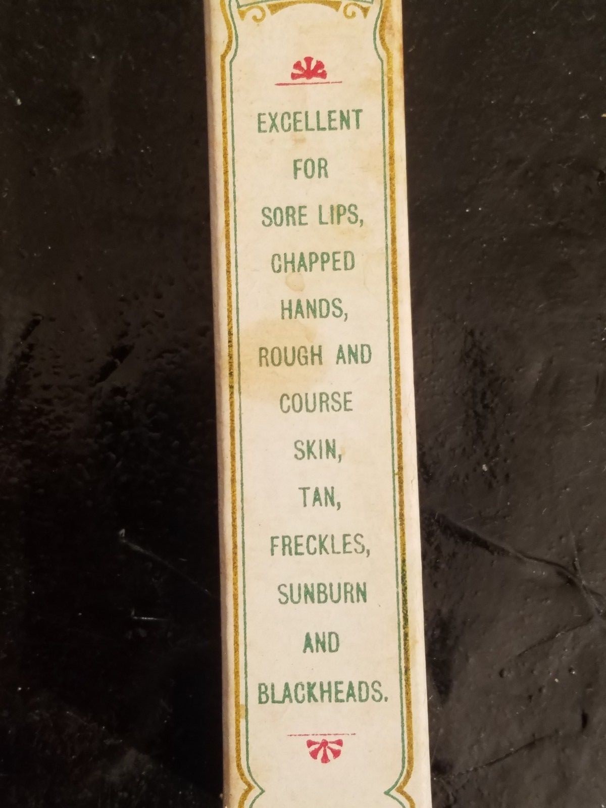 Vintage A.D.S. American Druggists Syndicate Improved Cold Cream Box Advertising