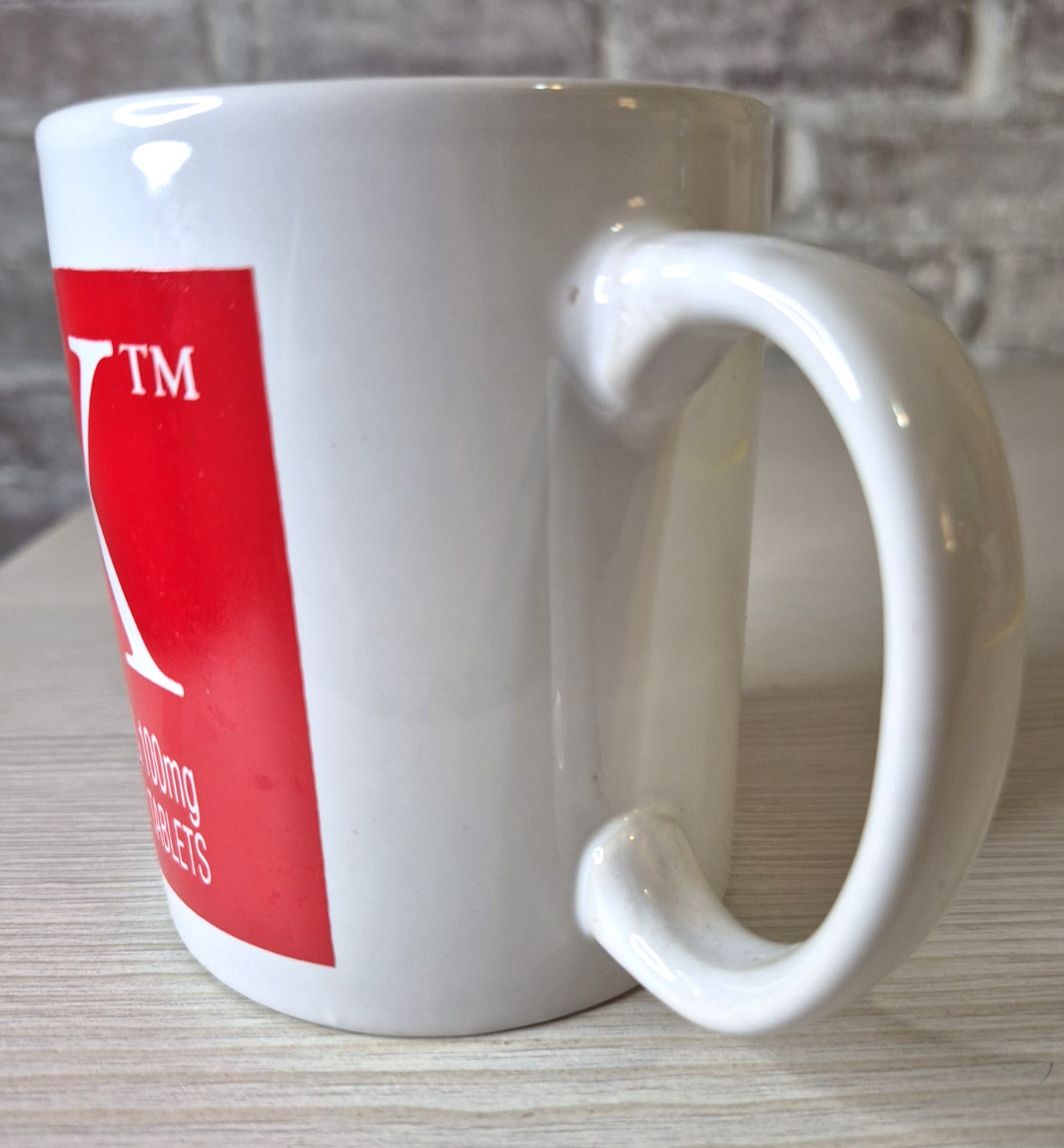 Luvox Fluvoxamine Maleate Tablet Pharmaceutical Advertising Coffee Cup Mug