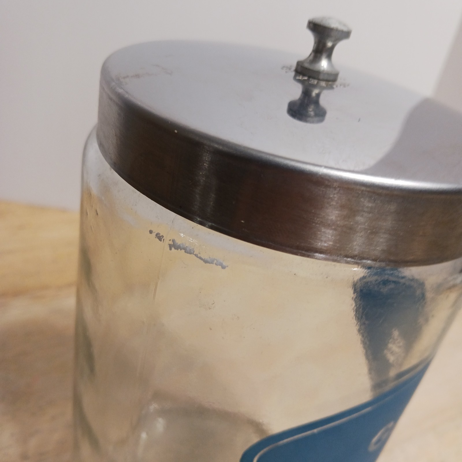 VTG PROFEX ’40s-’50s Glass Apothecary Dental Jar Containers Medical USA Set Of 3