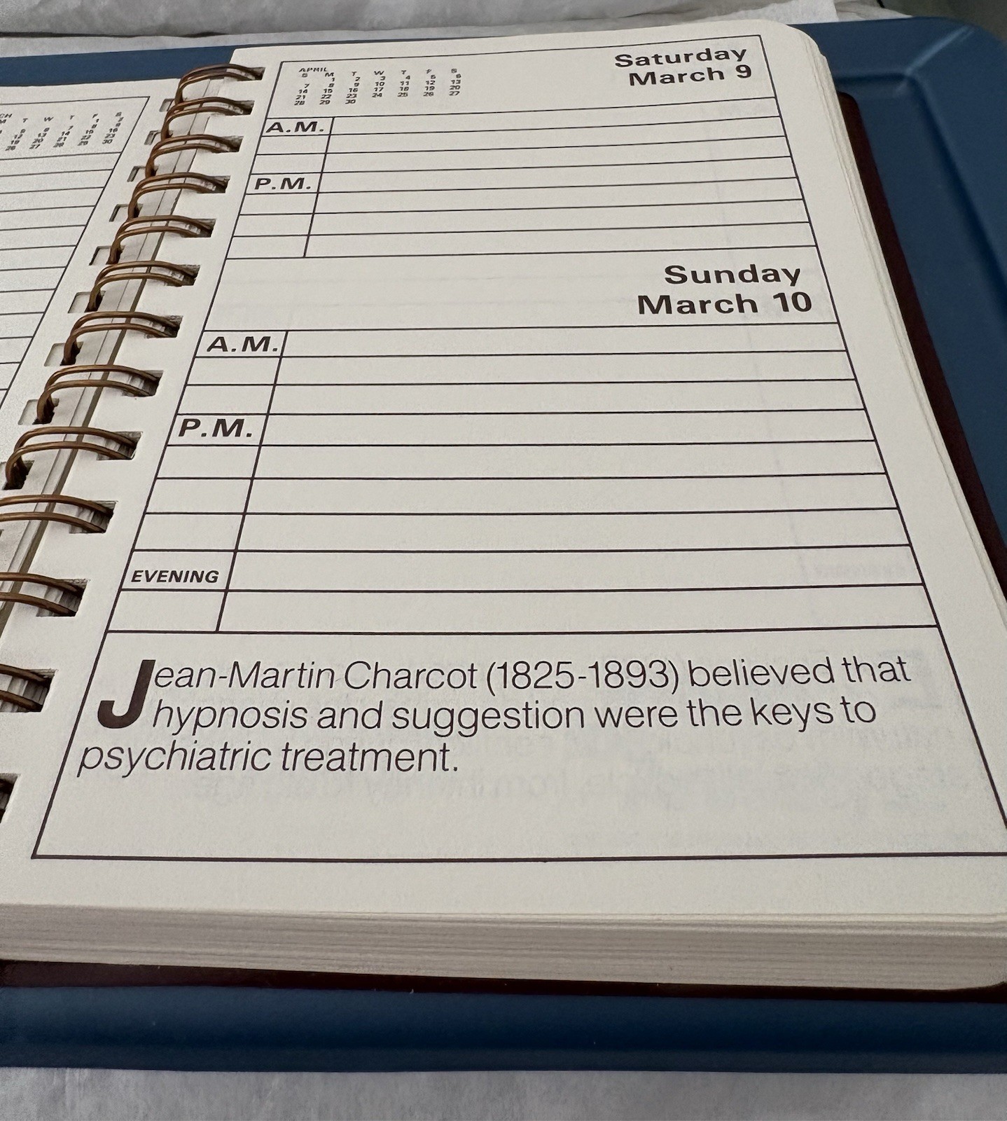VTG 1985 ATIVAN SPIRAL DOCTOR’S DIARY, NOTEBOOK, PHARMA DRUG REP LOGO NEW NOS