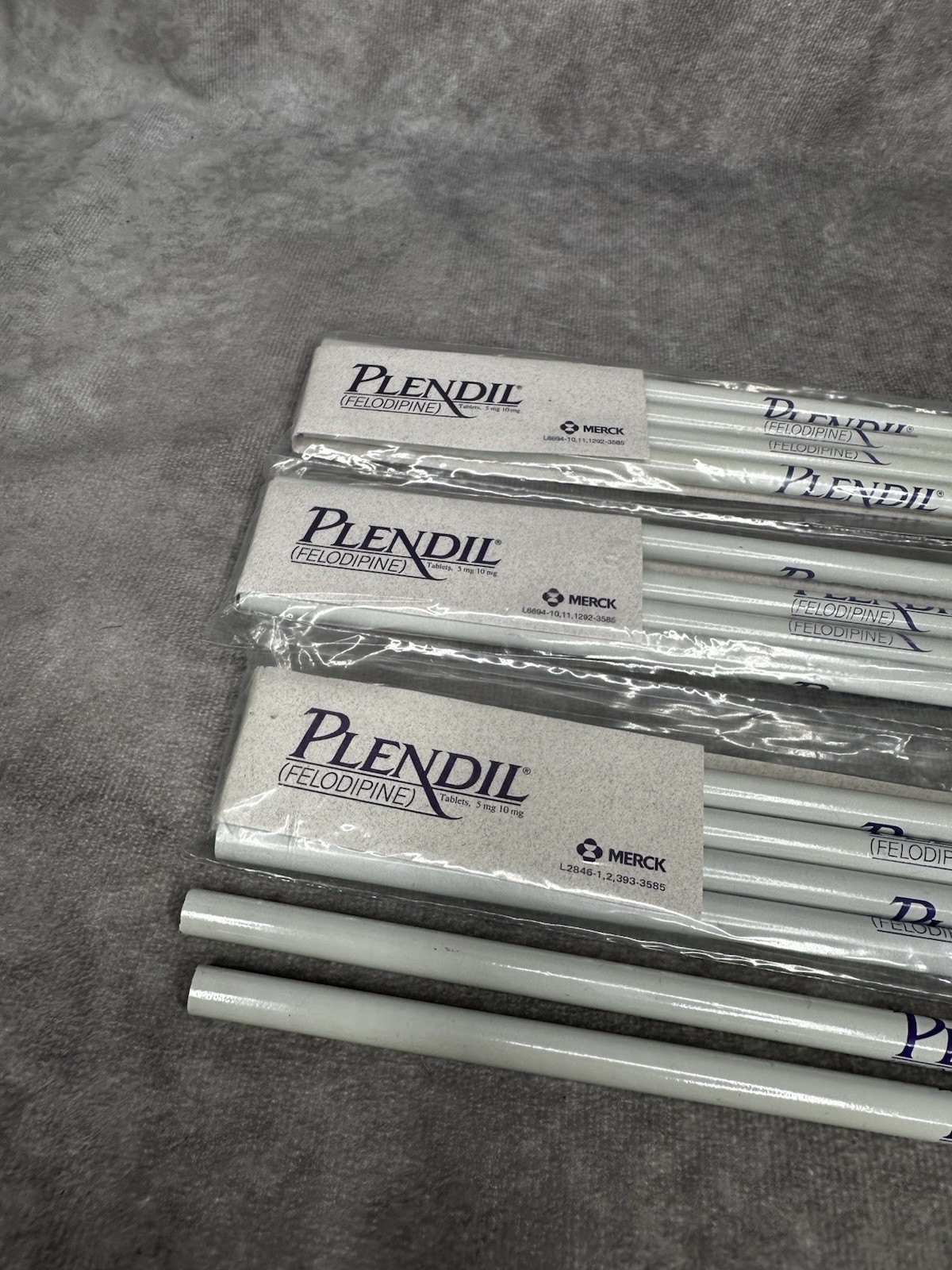 Plendil Drug Rep Pharmaceutical Advertising Pencil Doctor Lot NEW 14