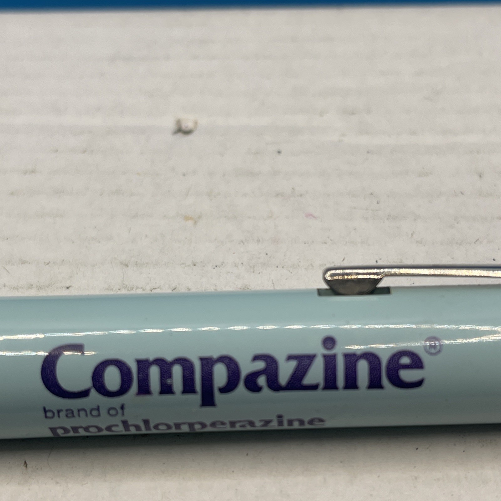 Vintage Compazine Pen Light New Drug Rep Pharmaceutical Promo Advertising