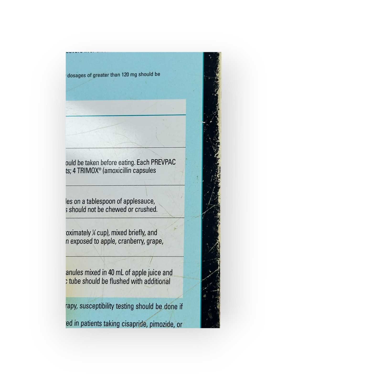 Prevacid Lansoprazole Clipboard Drug Rep Pharmaceutical Promo Advertising
