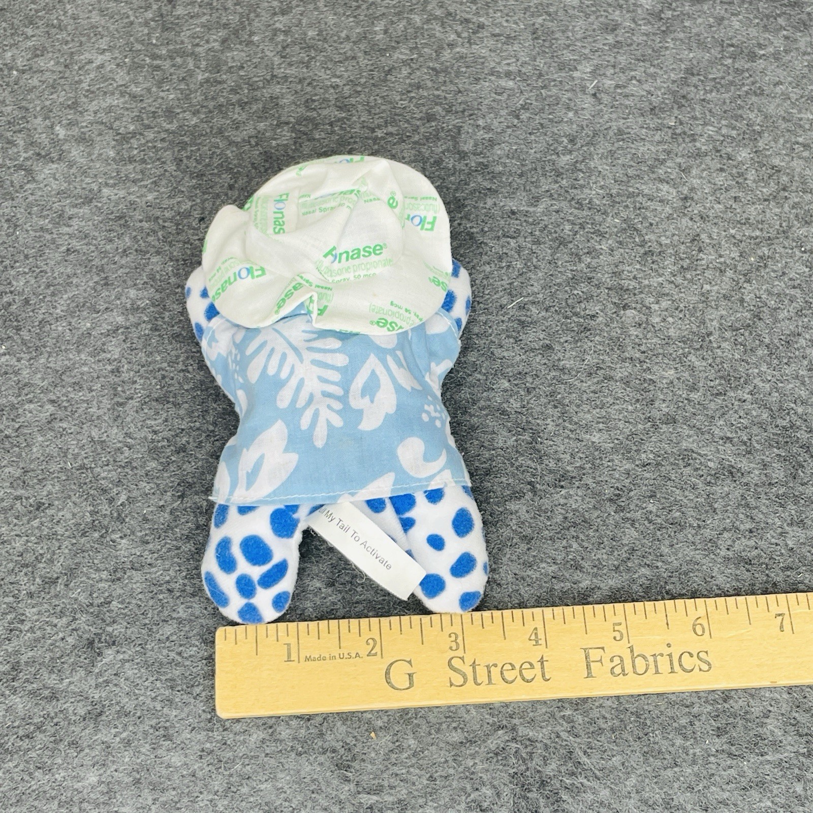 Flonase Nasal Spray Leopard Cat Plush Pharmaceutical Promo Toy Allergy NO SOUND