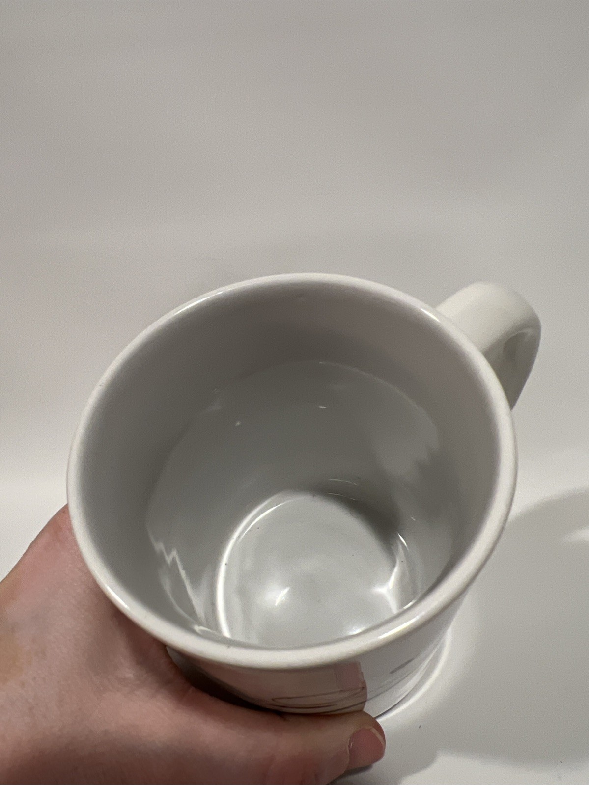 Pfizer Zoloft Coffee Mug Cup White Blue Pharmaceutical Promo Rep Advertising Y2K