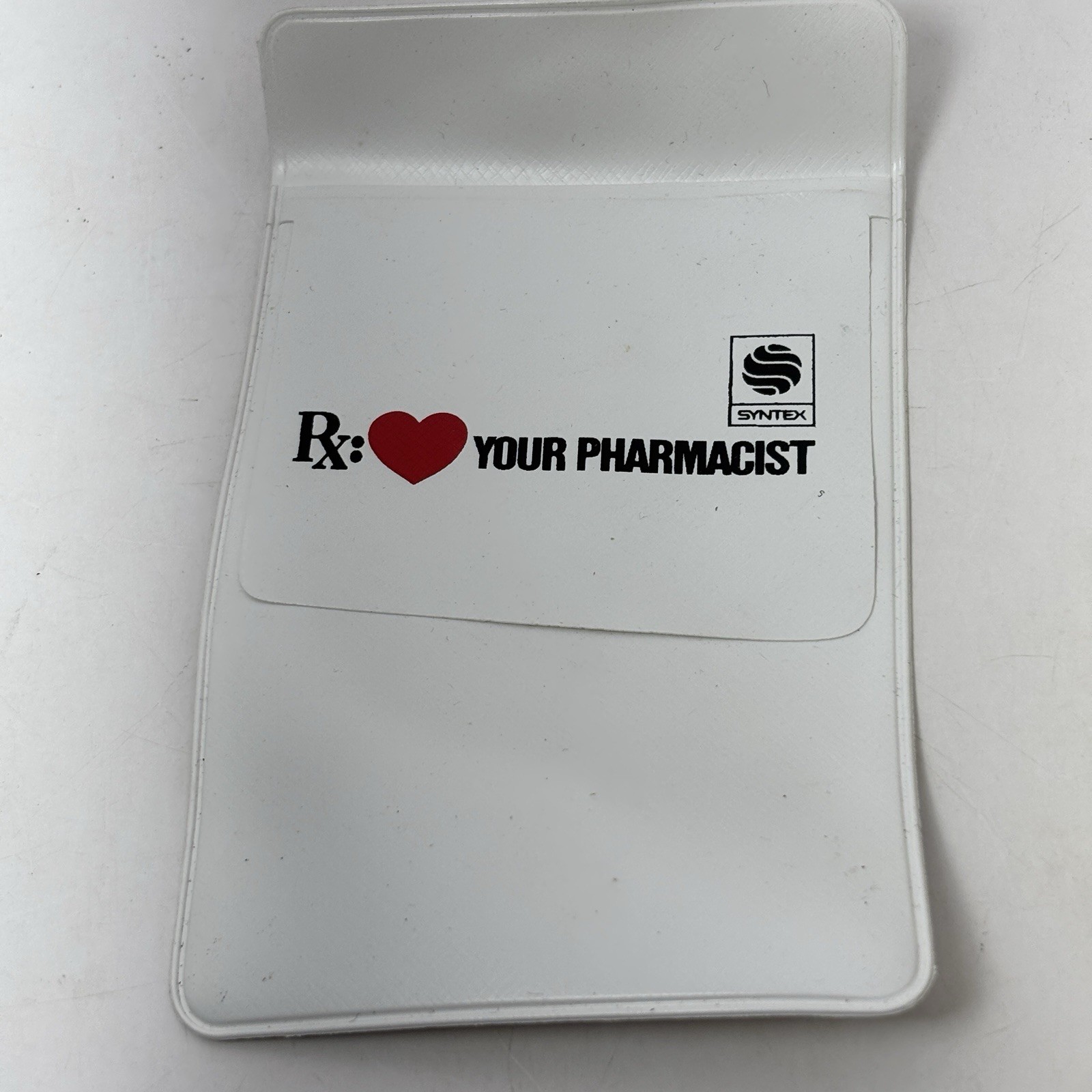 Pocket Protector Syntex Rx: Pharmaceutical Drug Rep Pharmacy Promo
