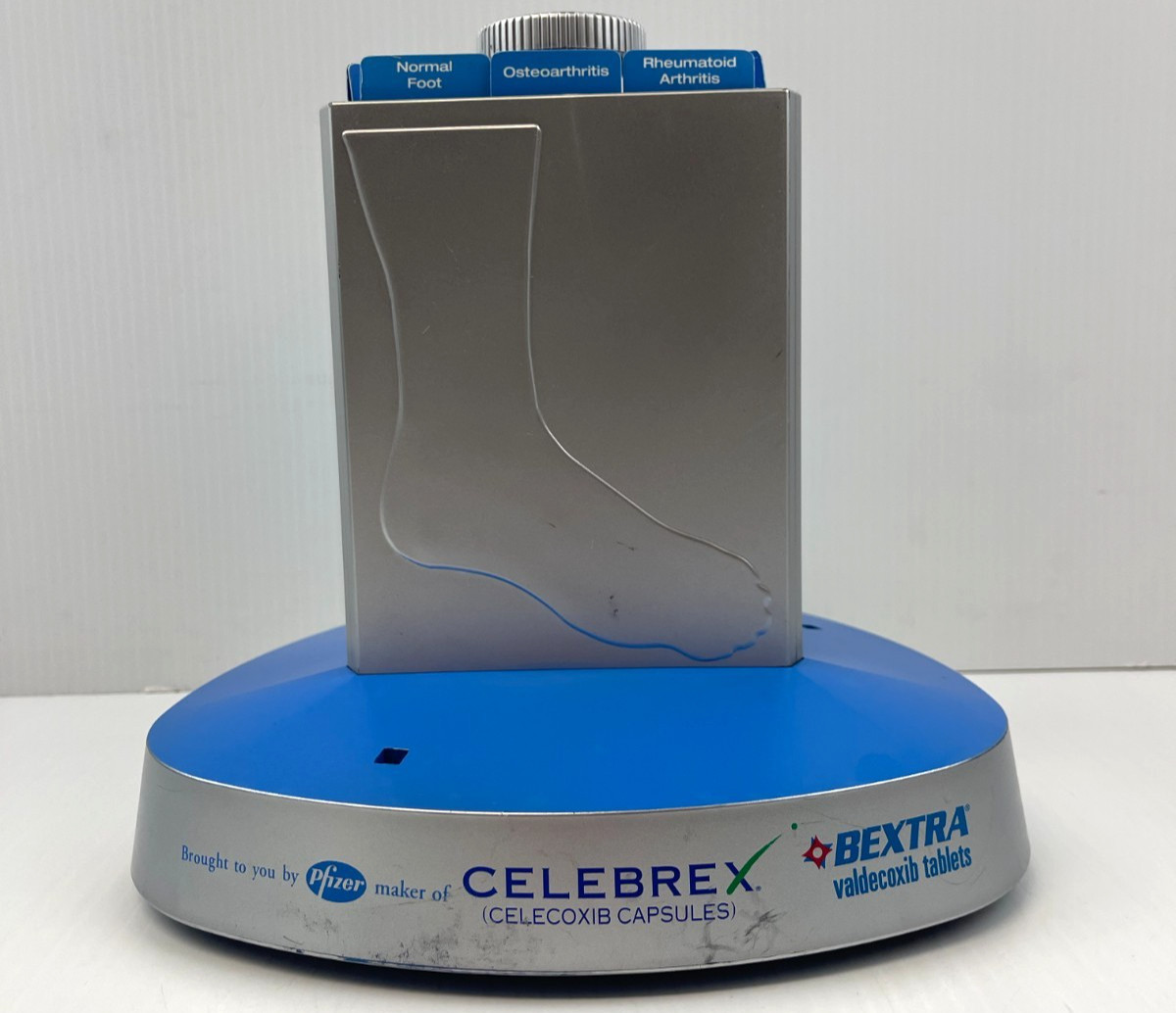 Pfizer Pharmaceutical Advertisement Celebrex Bextra Arthritis Display Model