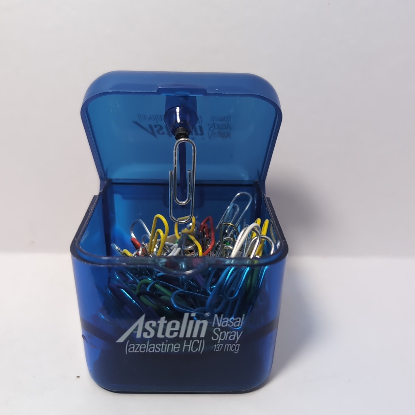 Astelin Nasal Spray Magnetic Paper Clip Holder – Pharma Drug Rep Rare
