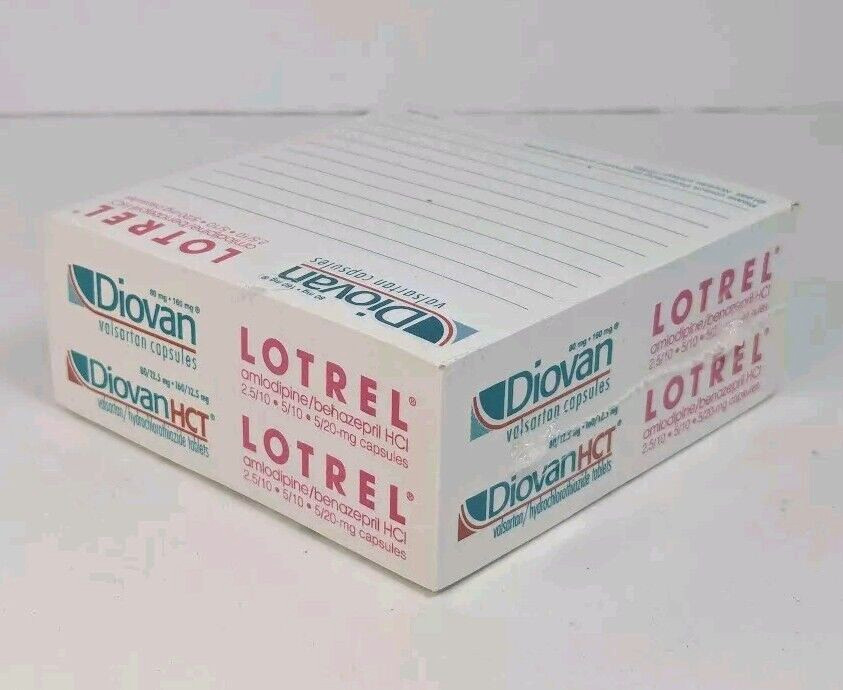 Diovan Lotrel Advertising Pharmaceutical Drug Rep Post-it Brand Note Pad Sealed